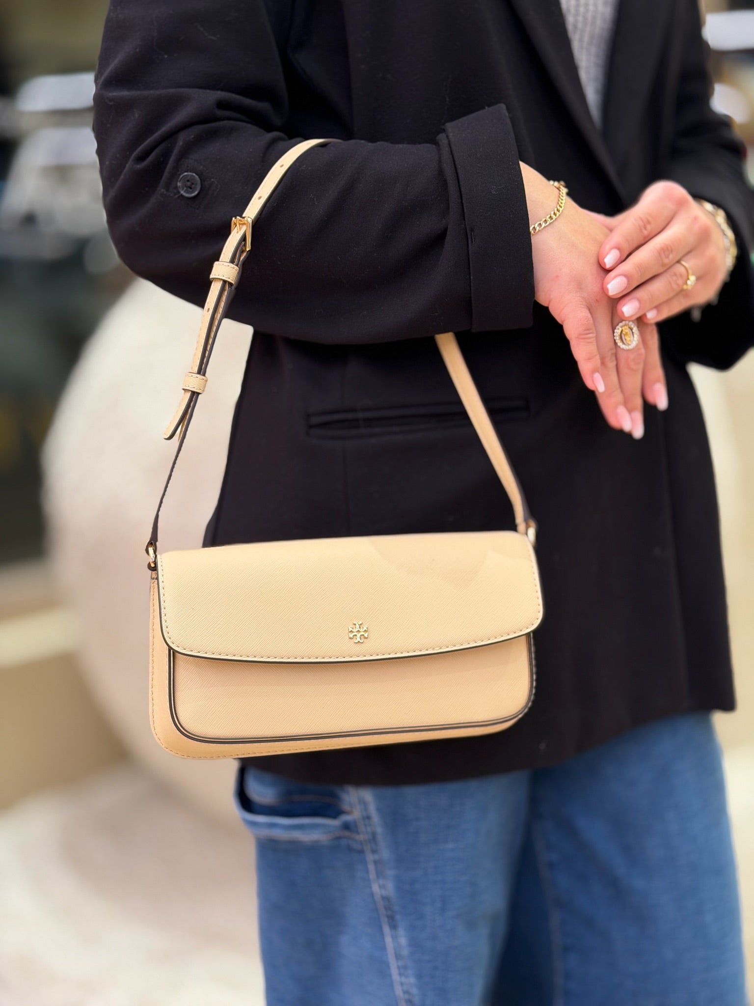 Emerson Flap Shoulder Bag