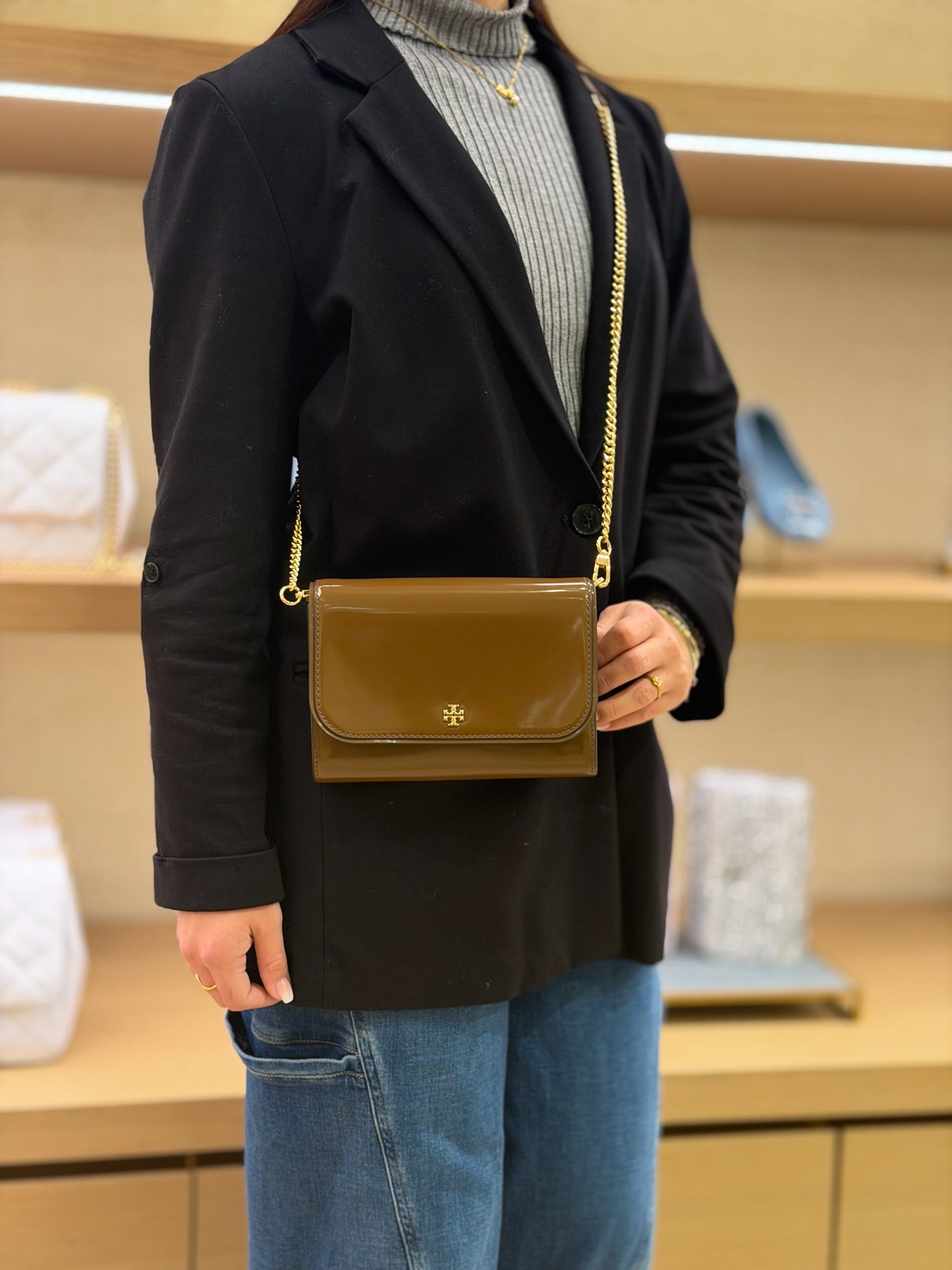 Emerson Chain Wallet Smooth Leather