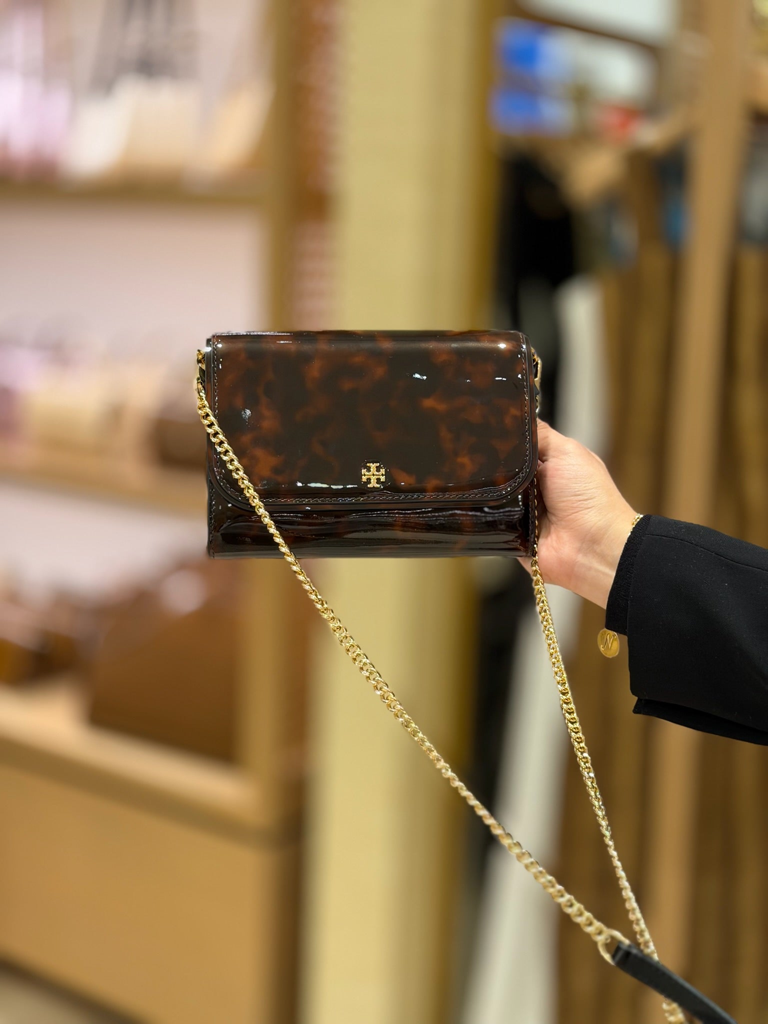 Emerson Tortoise Chain Wallet