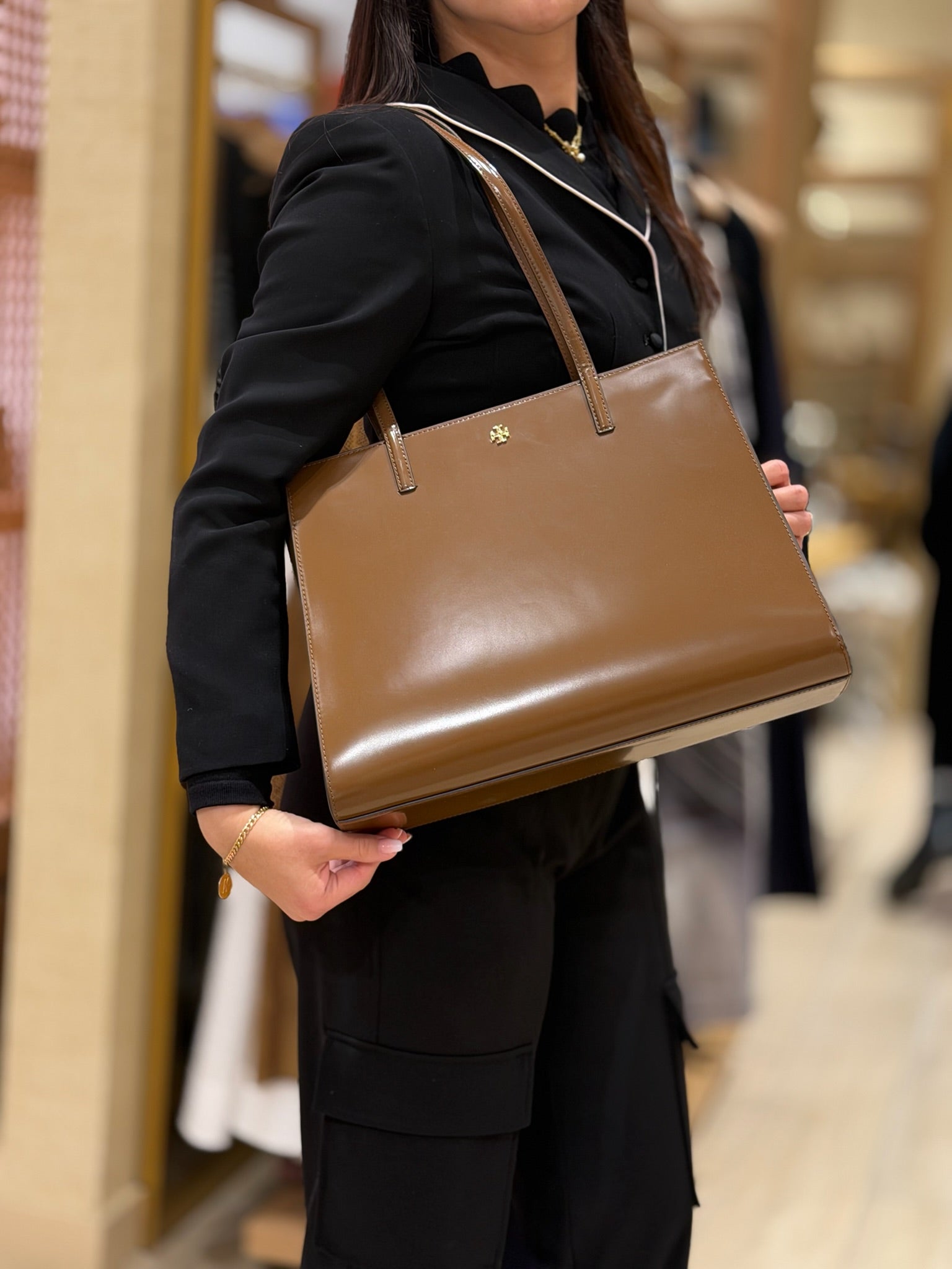 Emerson Smooth Leather Tote