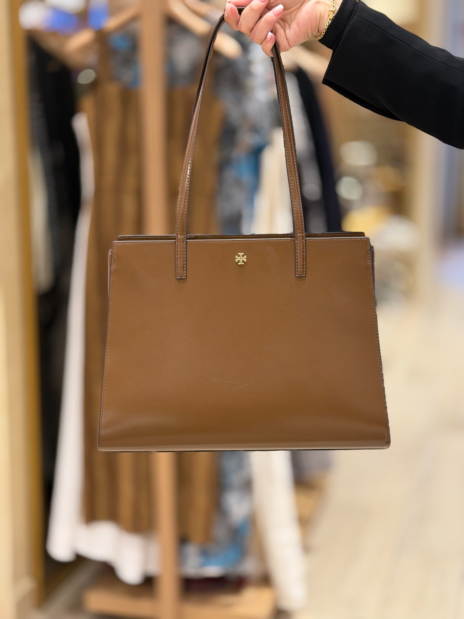 Emerson Smooth Leather Tote