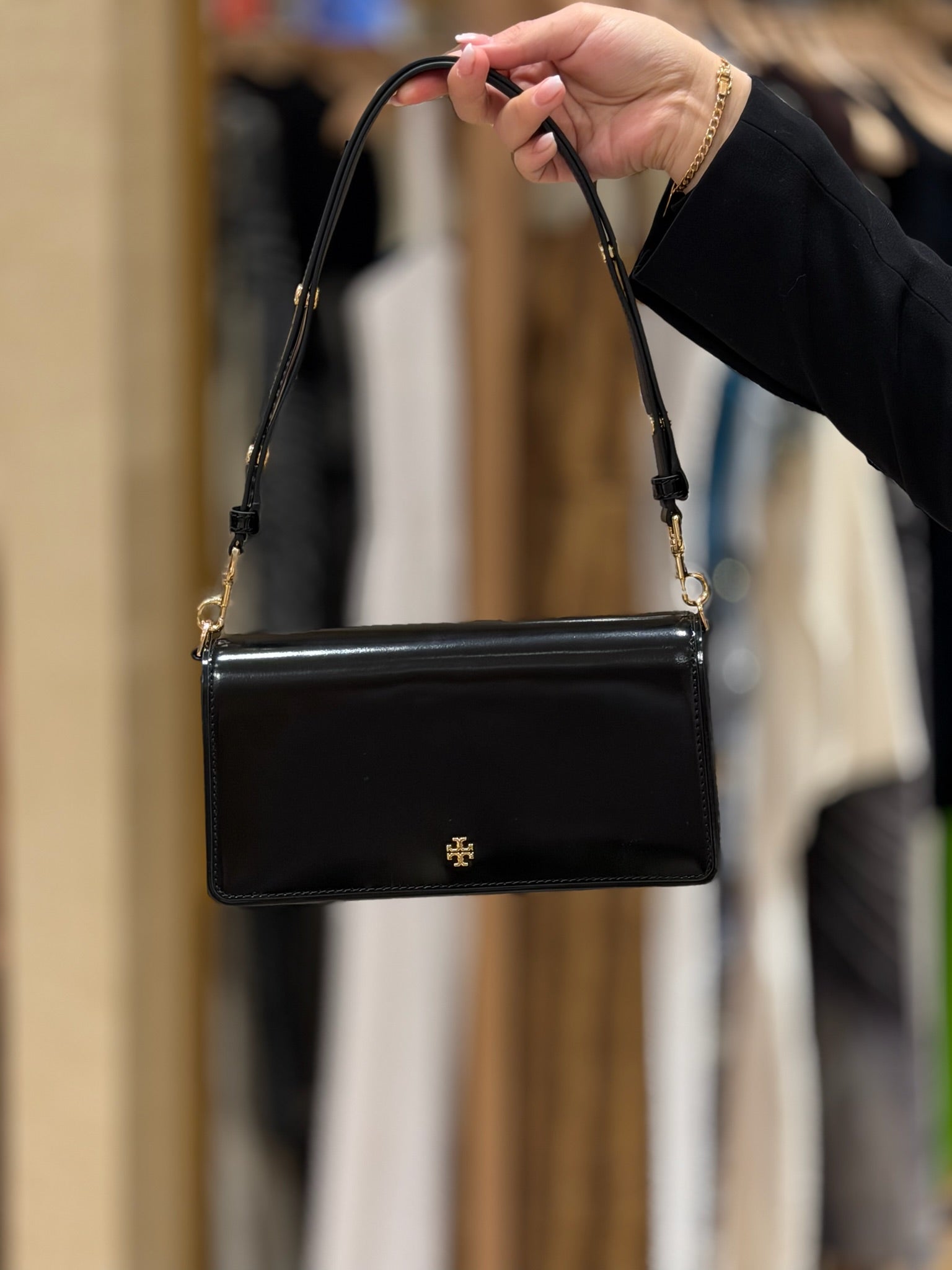 Emerson Mini Crossbody Patent Smooth Leather