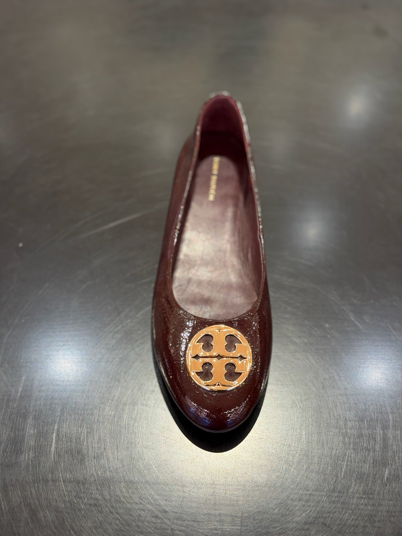 Minnie Travel Ballet Flats Burgundy