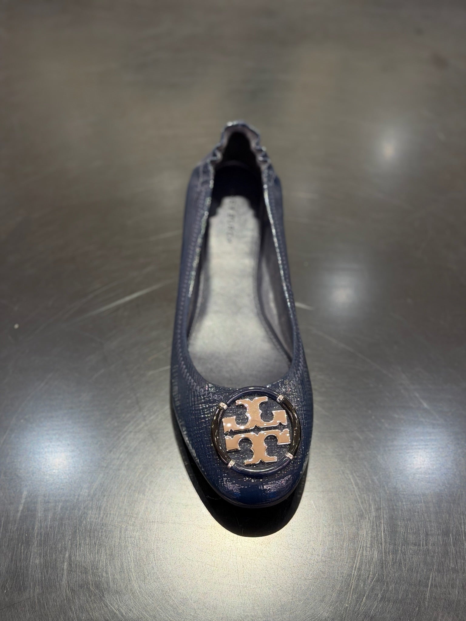 Minnie Travel Ballet Flats Navy