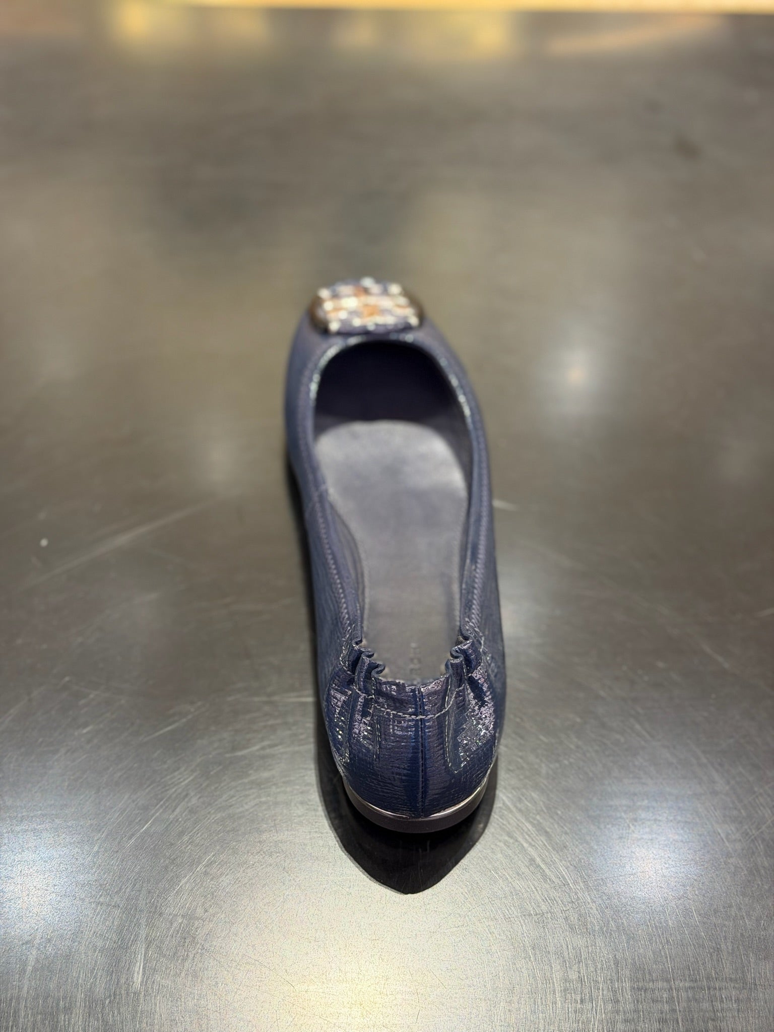 Minnie Travel Ballet Flats Navy