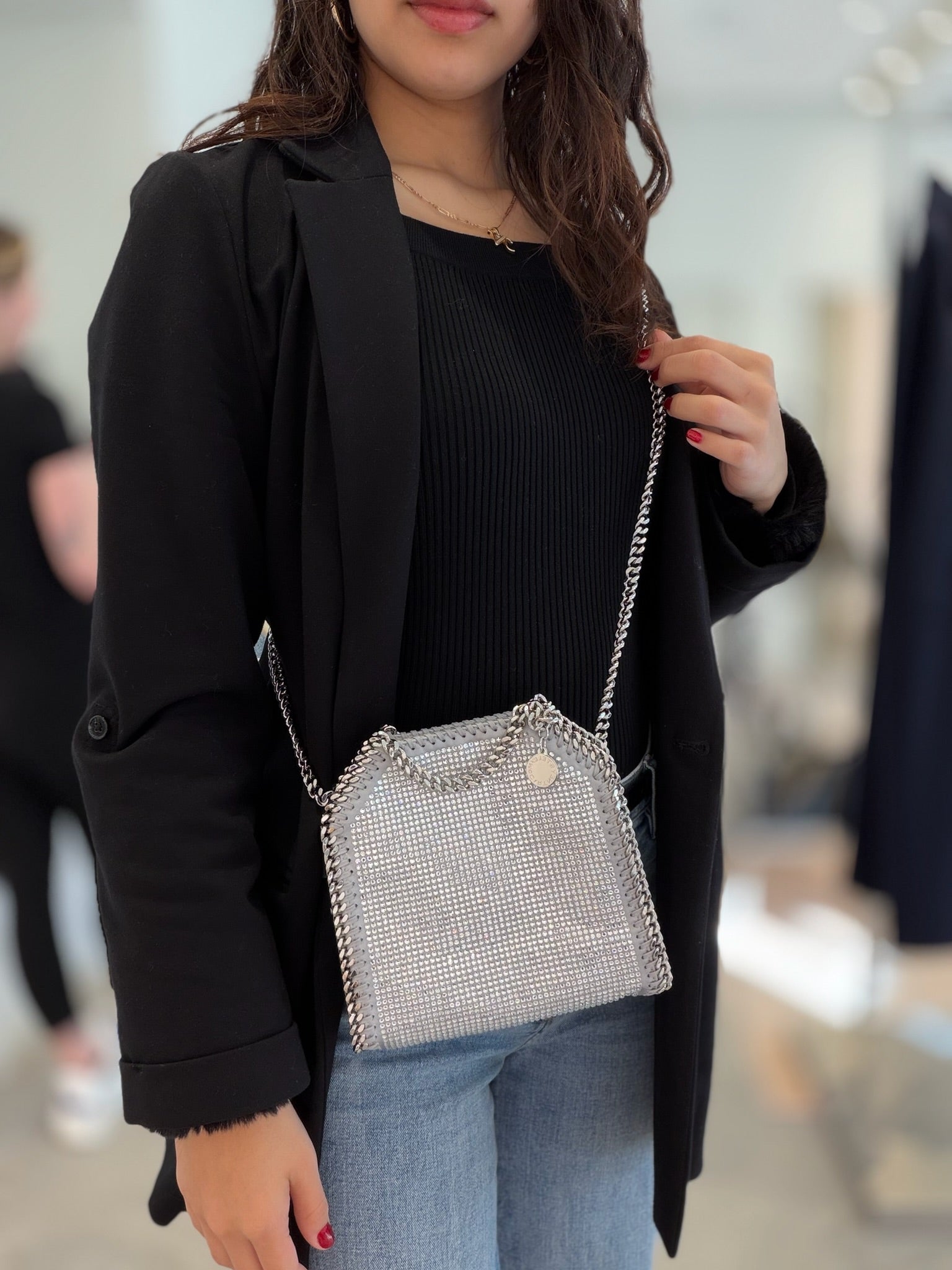 Stella McCartney Falabella Mini Tote - Crystal