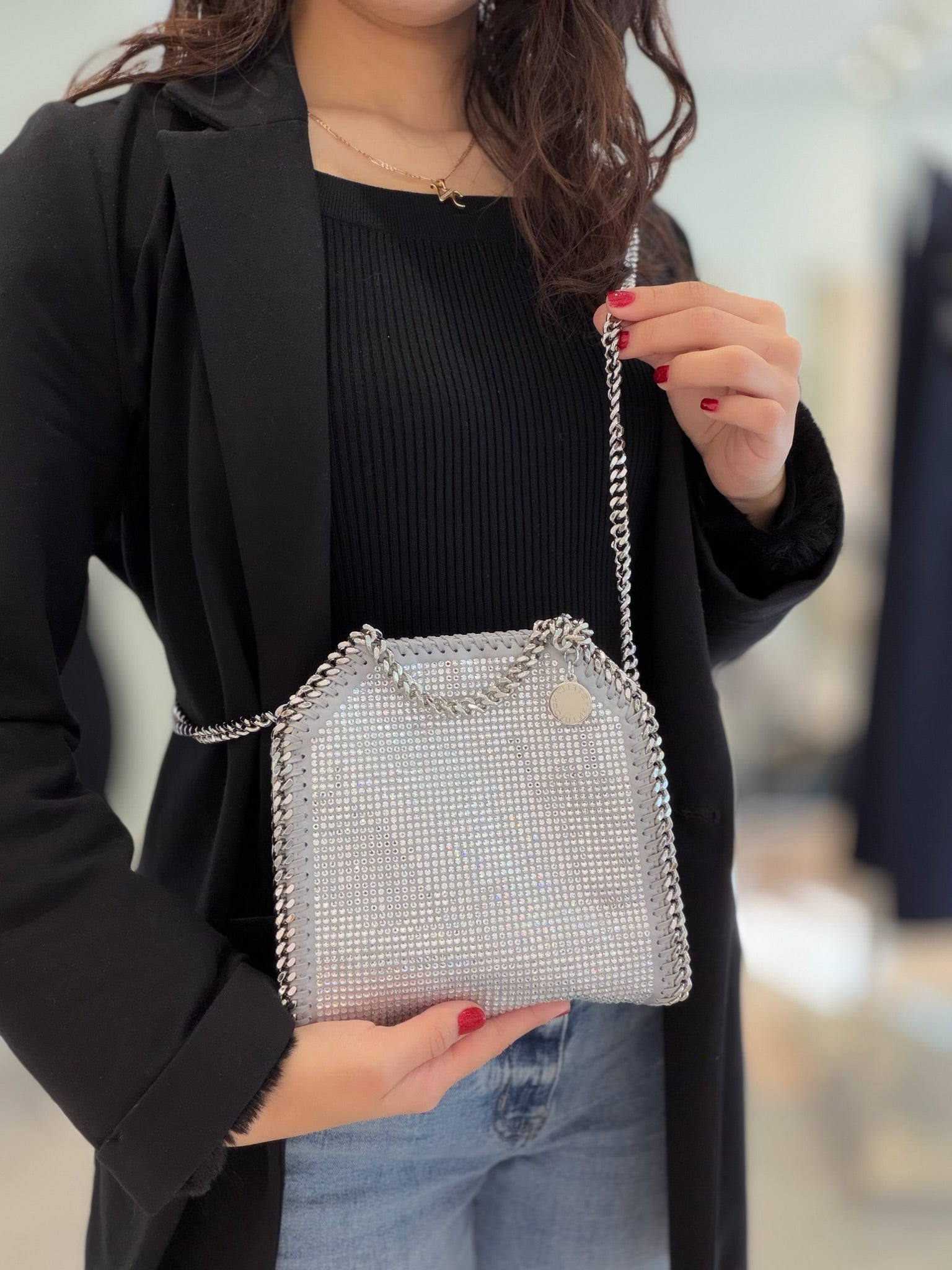 Stella McCartney Falabella Mini Tote - Crystal
