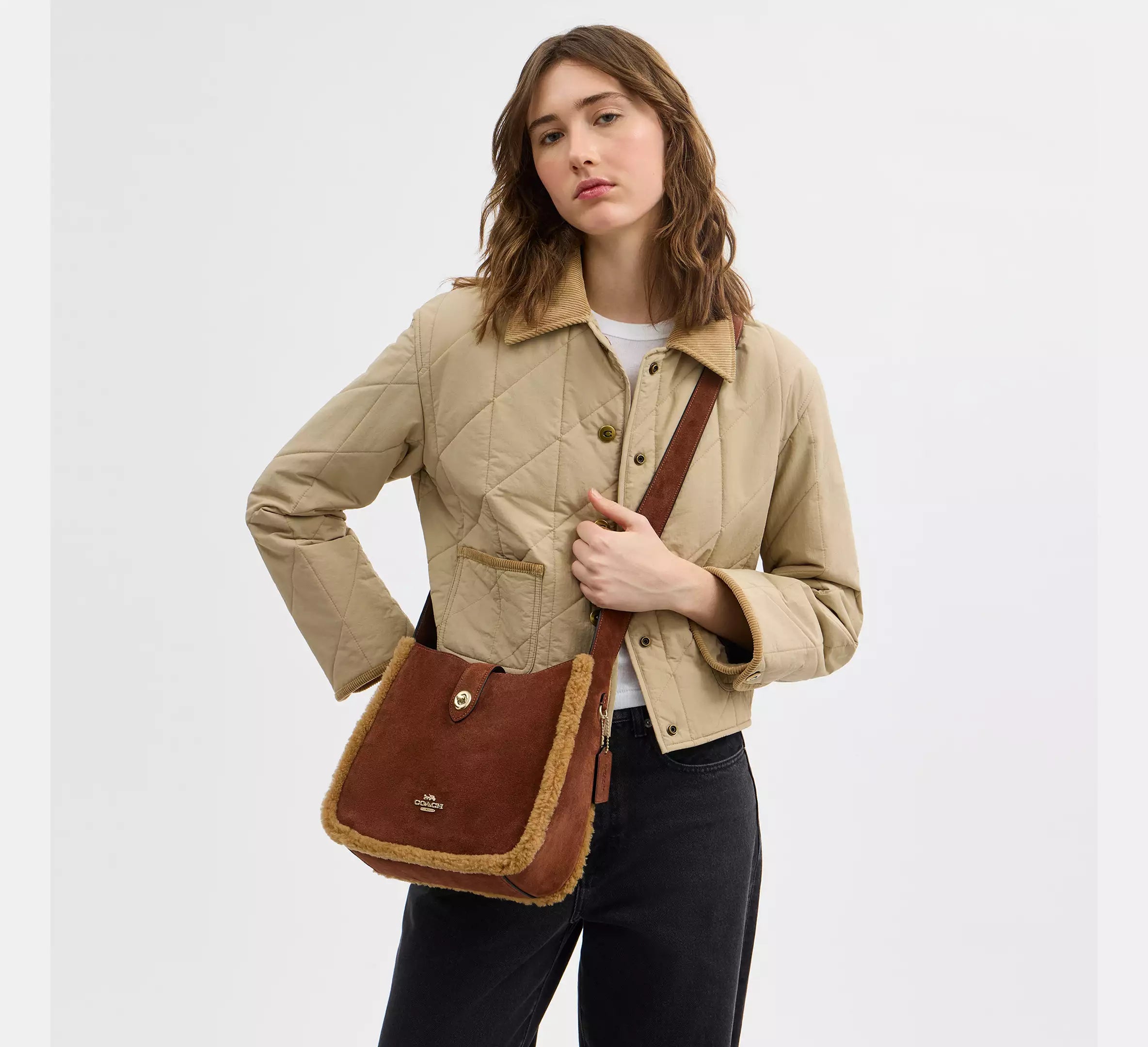 Gold/Vintage Brown Multi