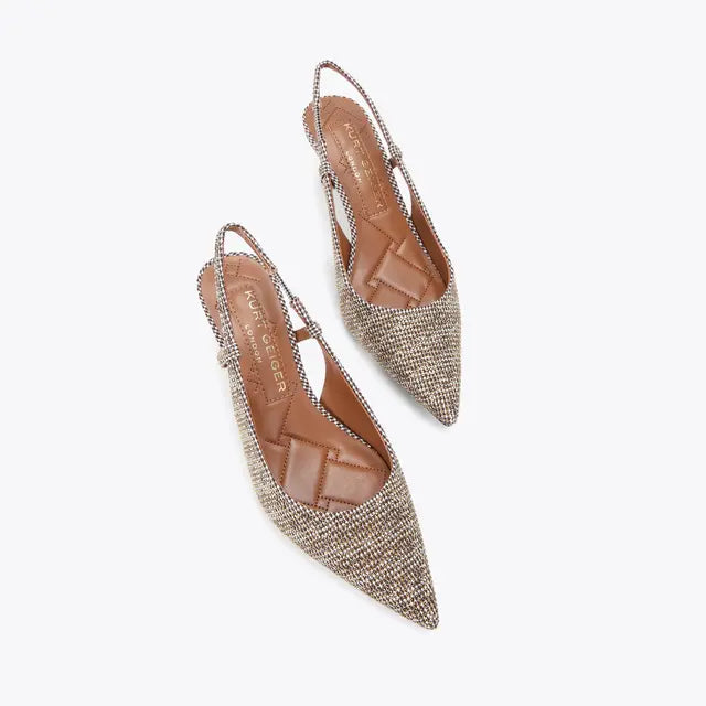 Belgravia High Slingback Heels