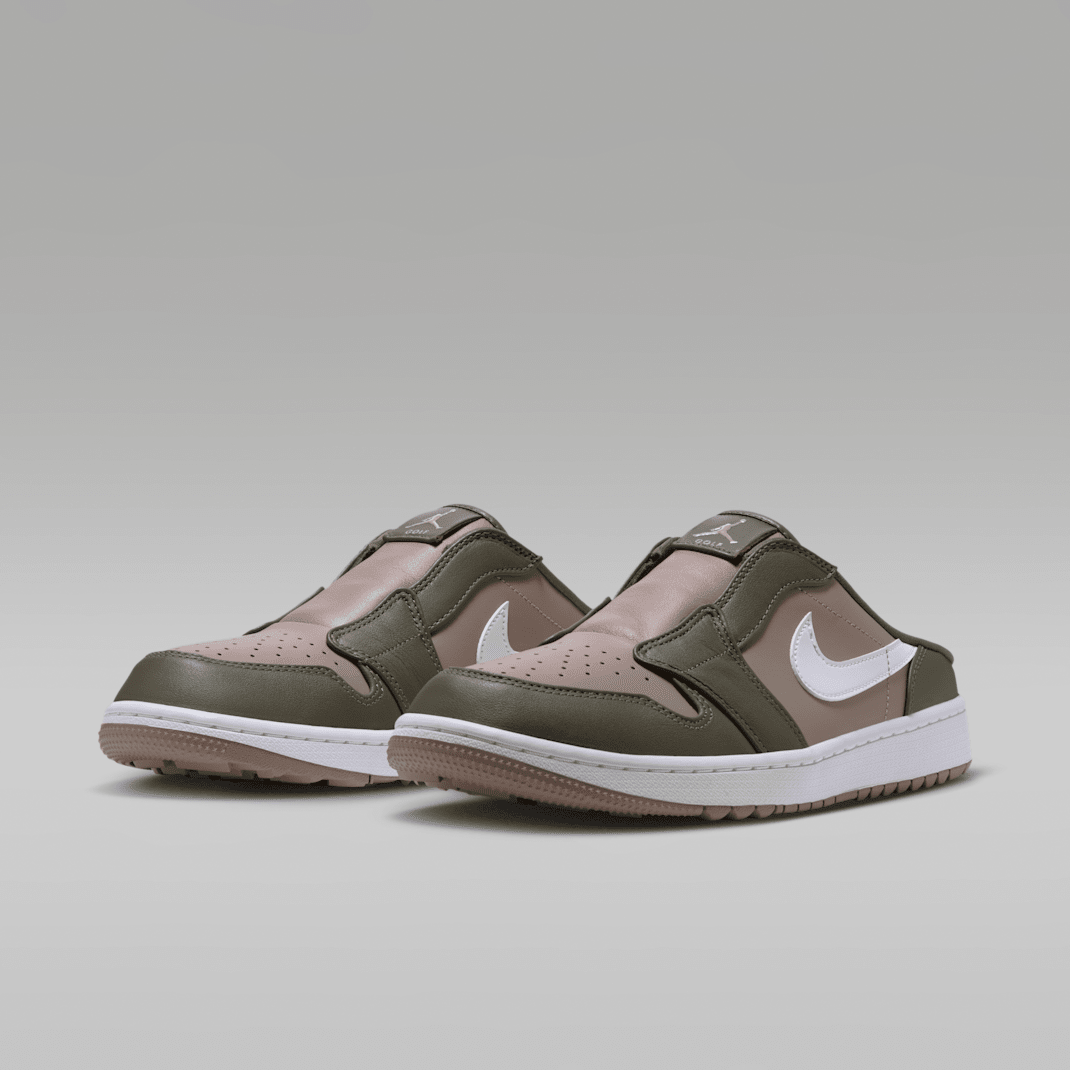 Medium Olive/Khaki/White