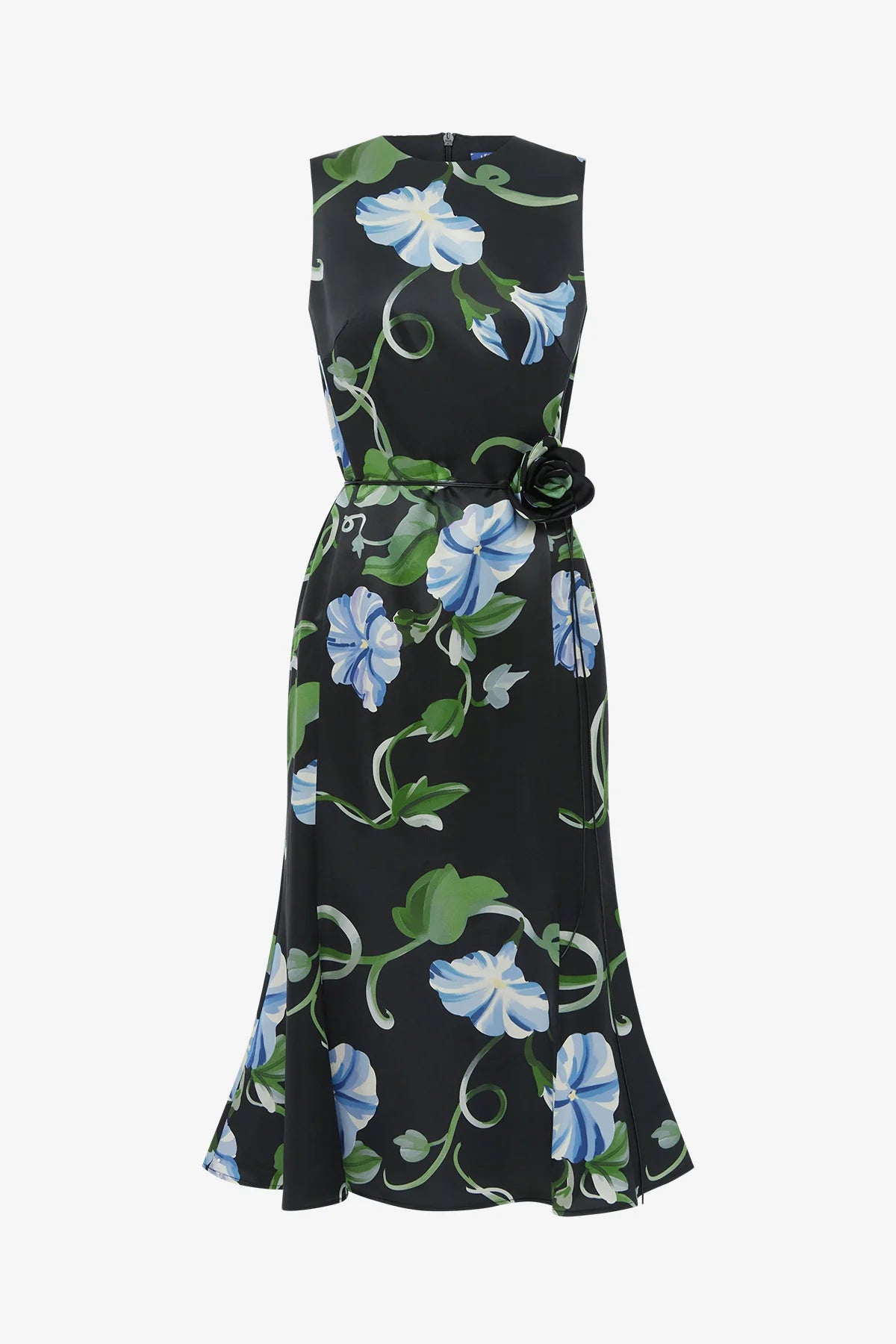 Vine Print in Ebony