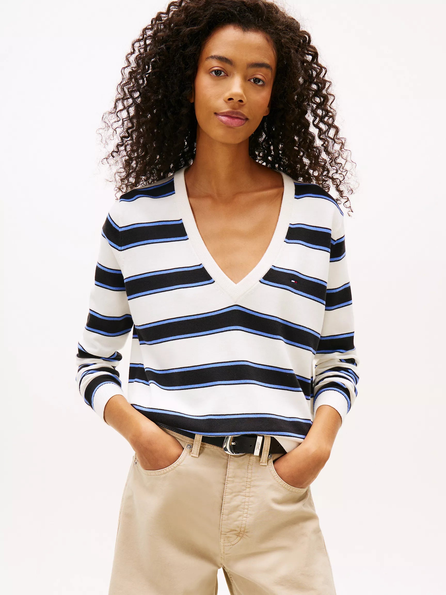 Black / Multi Stripe