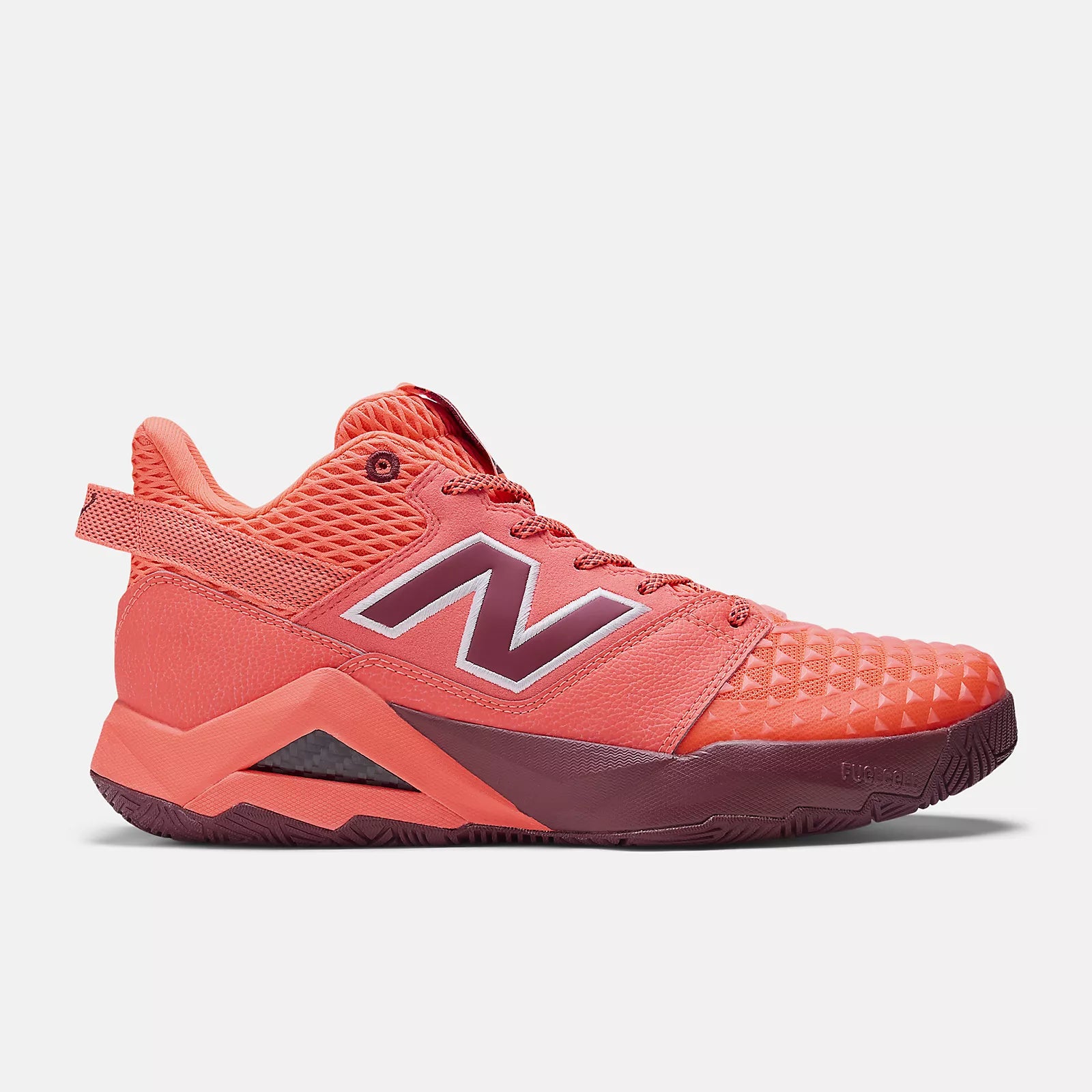 Urgent Red With Monarch Burgundy And Gum Rubber 0