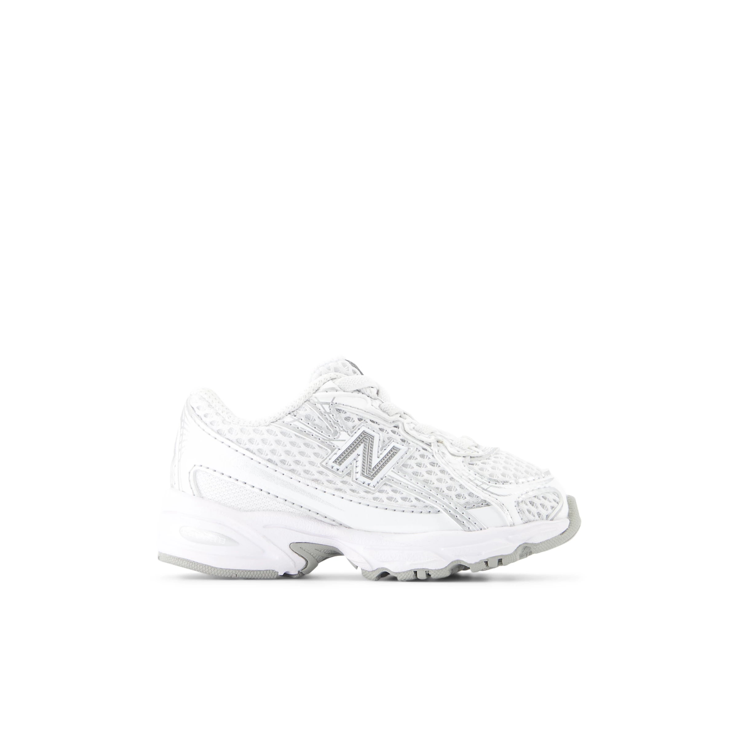 White With Silver Metallic