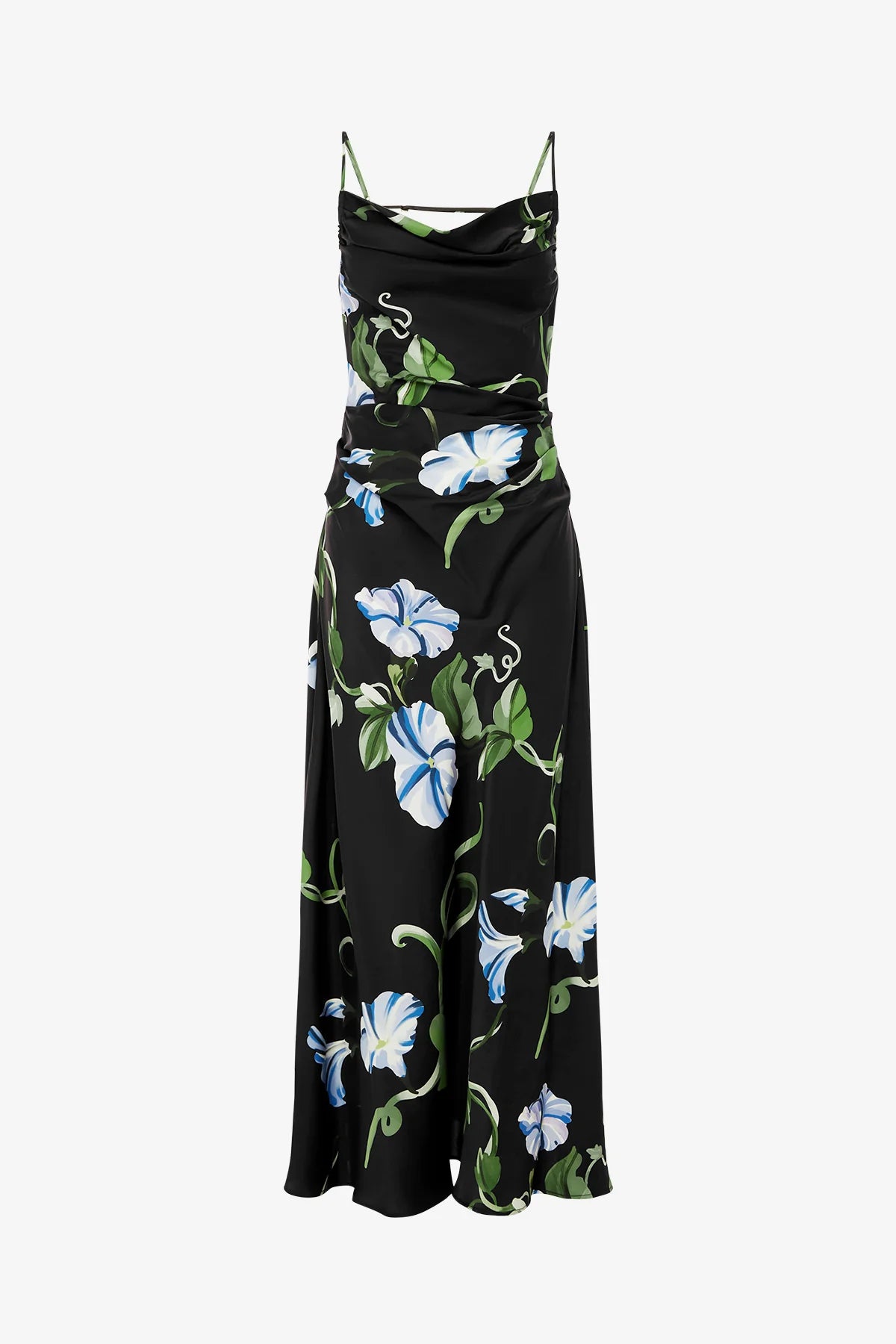 Vine Print in Ebony