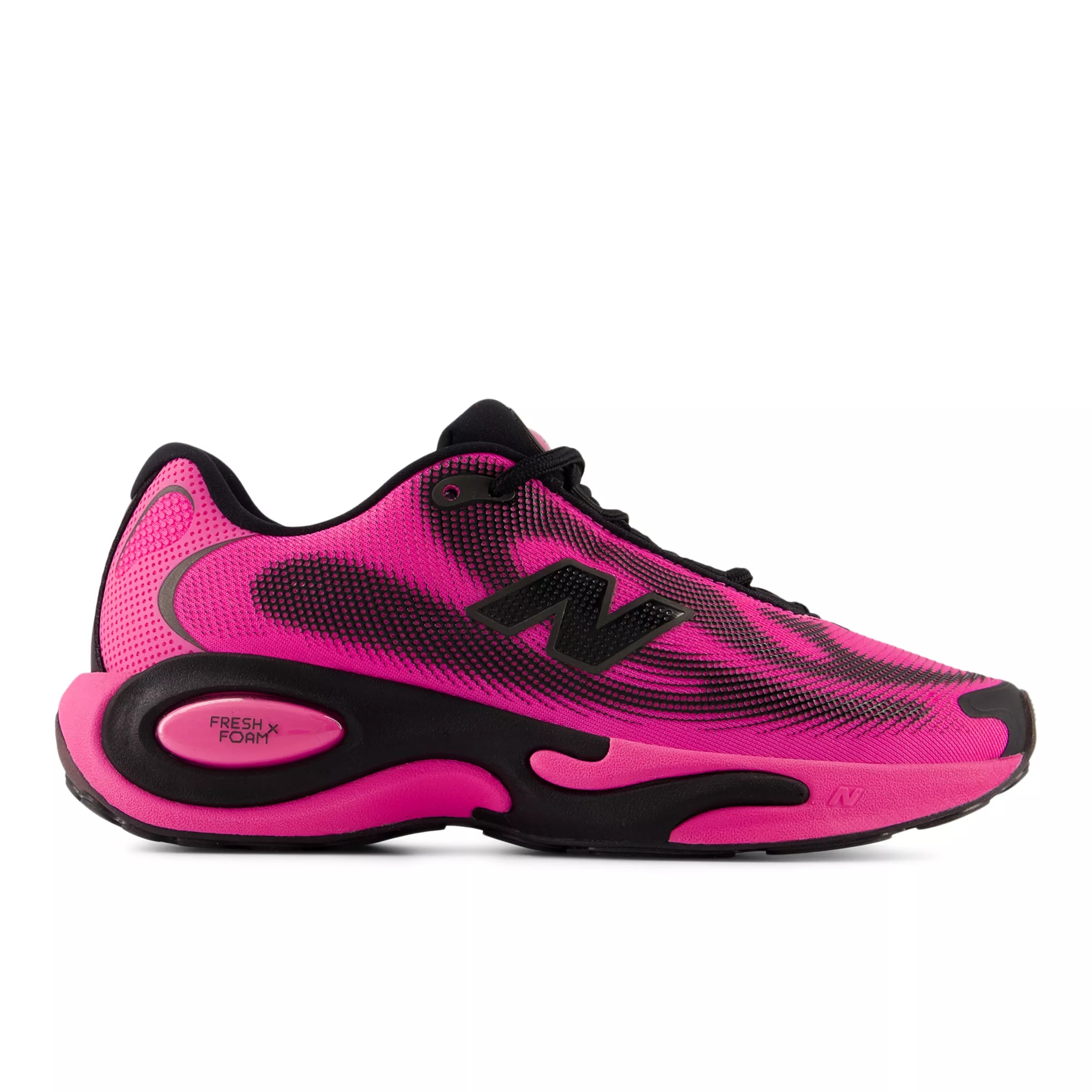Pink Heat With Black And Black Metallic