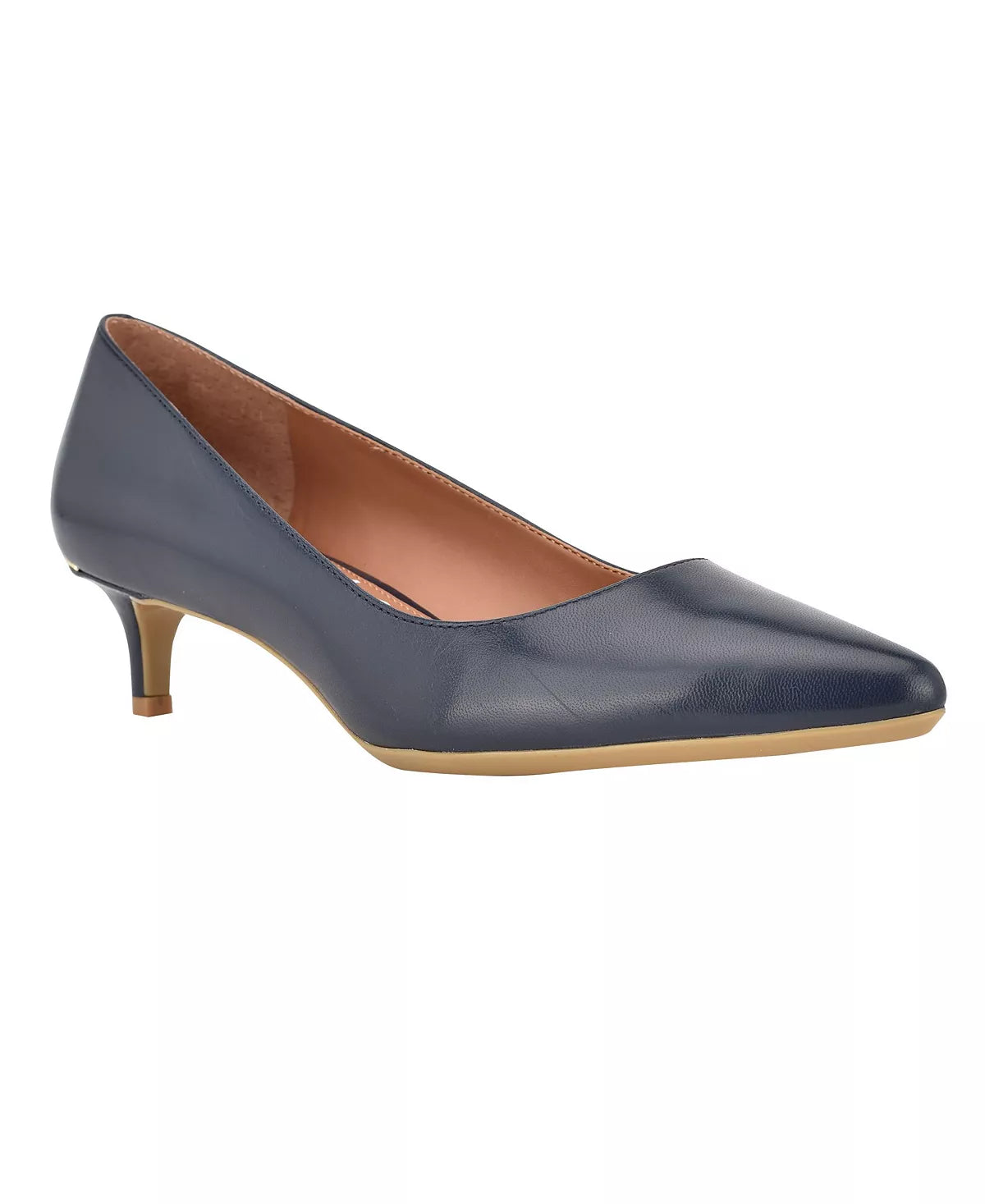 Navy Leather