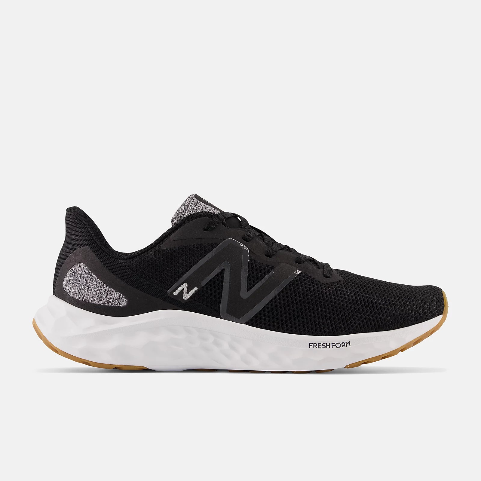 Black With Silver Metallic And Gum 020