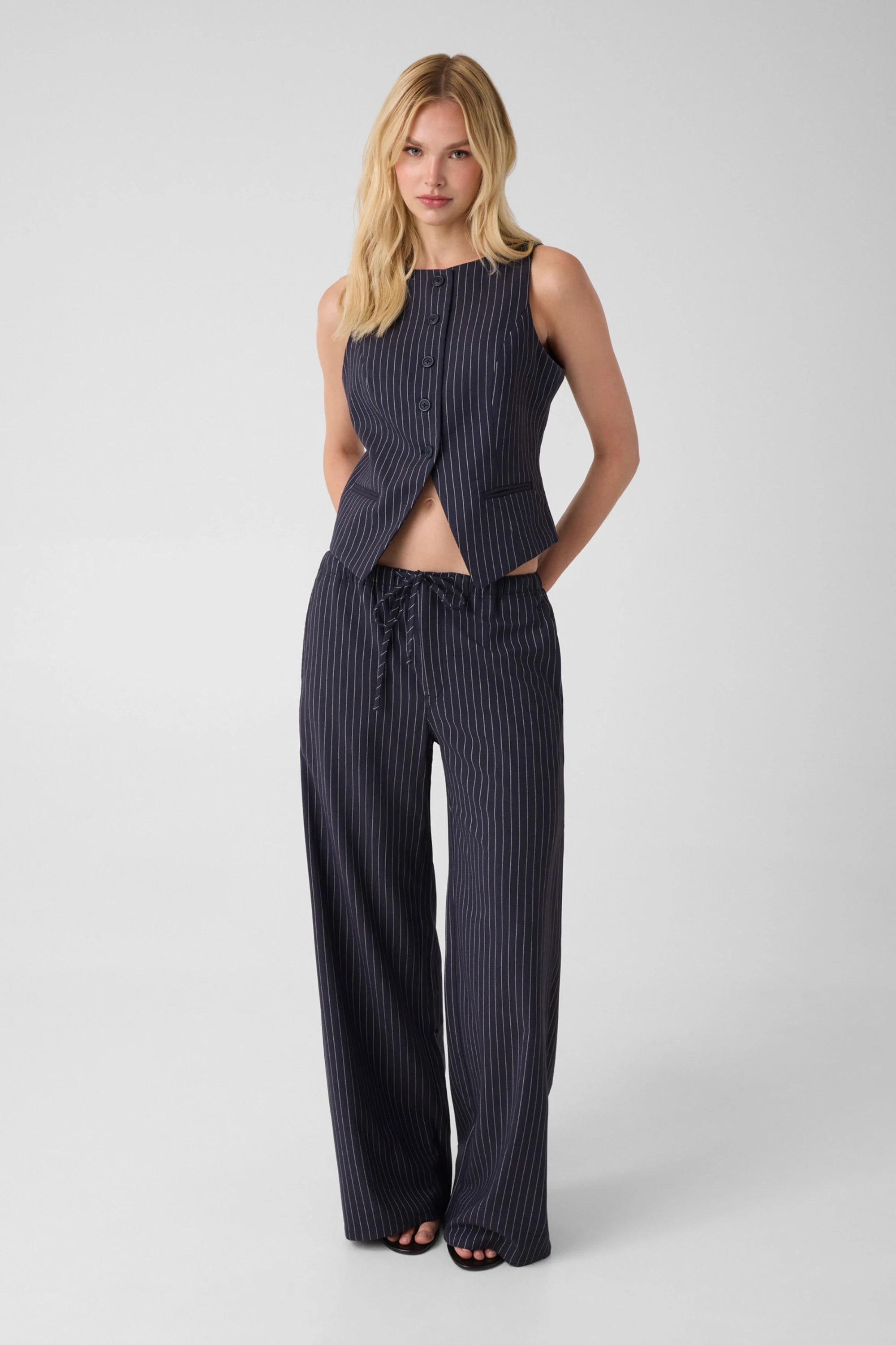 Daring Ocean Pinstripes