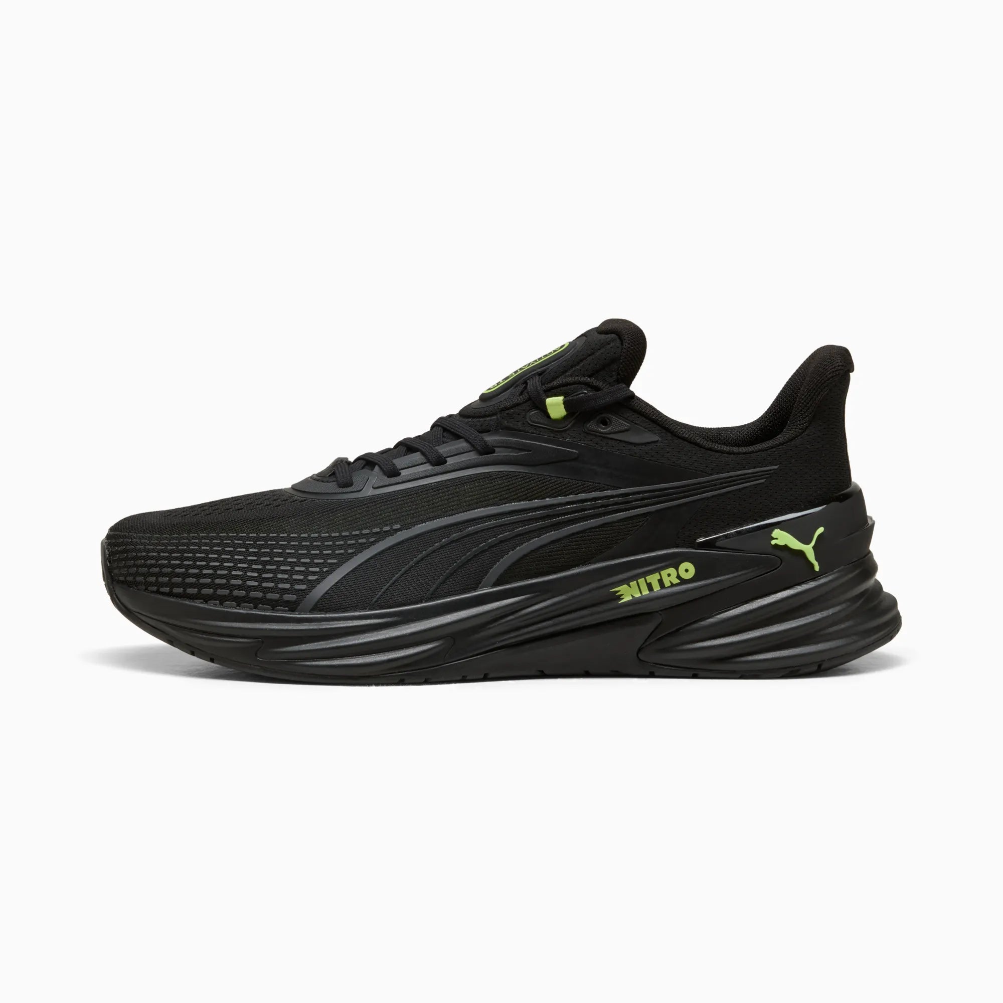 PUMA Black-Sunny Lime-Cool Dark Gray