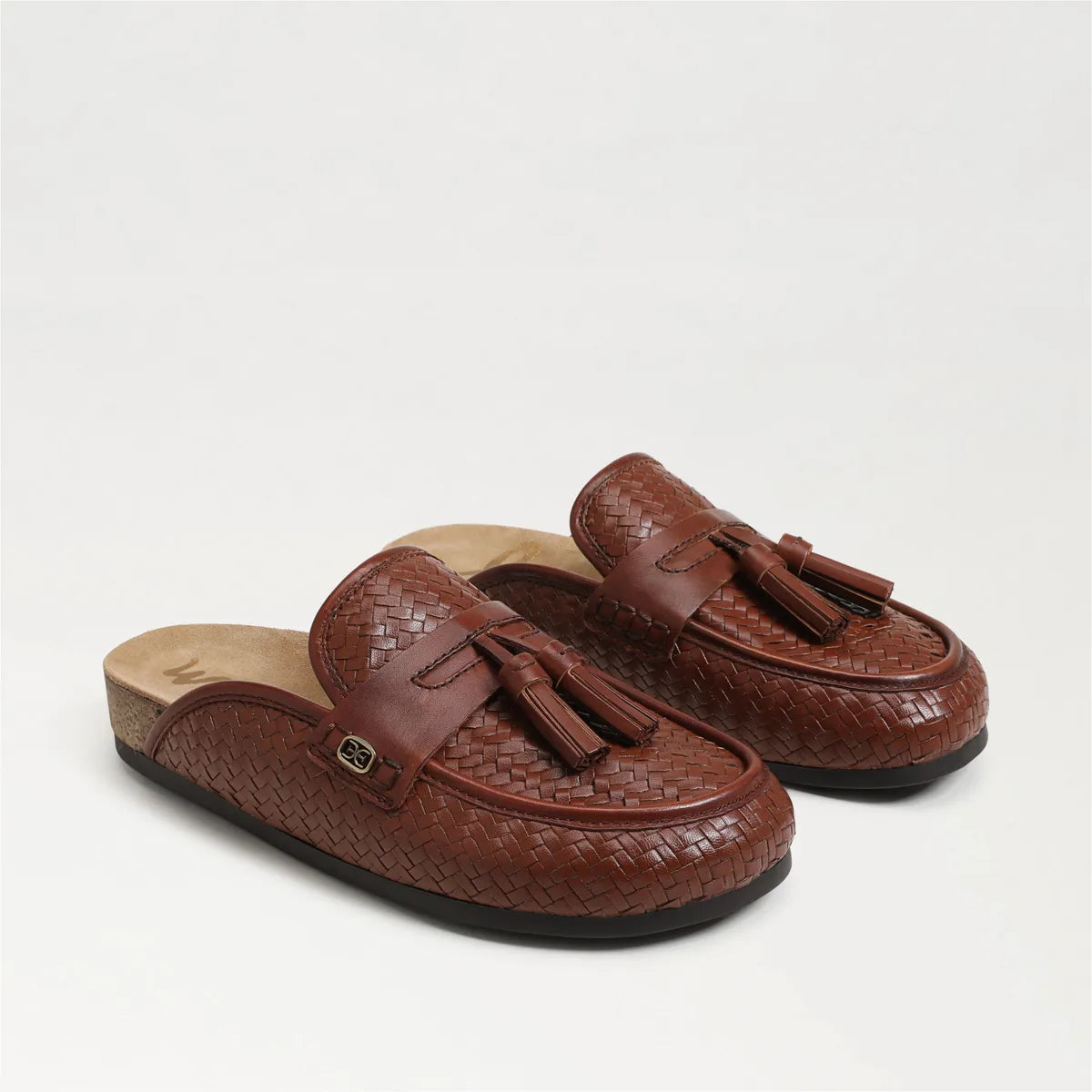 Chestnut Brown Woven Leather