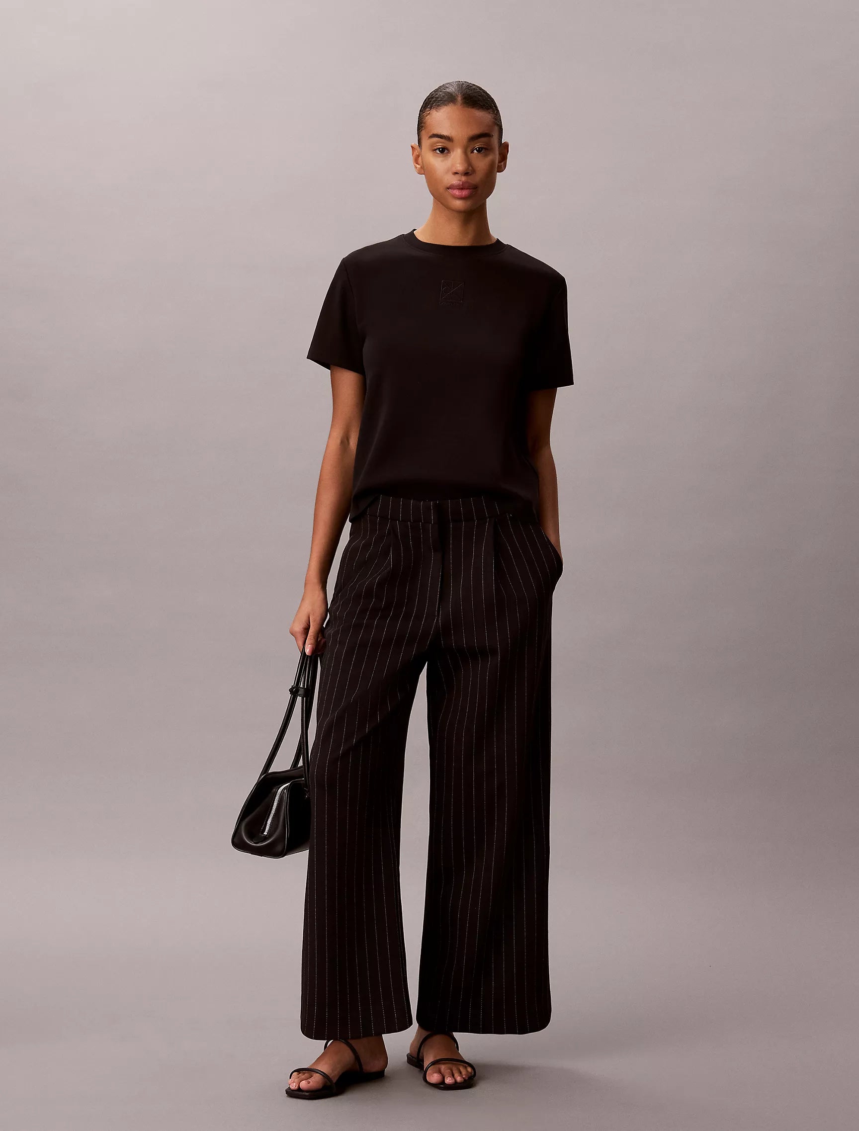 Black Pinstripe