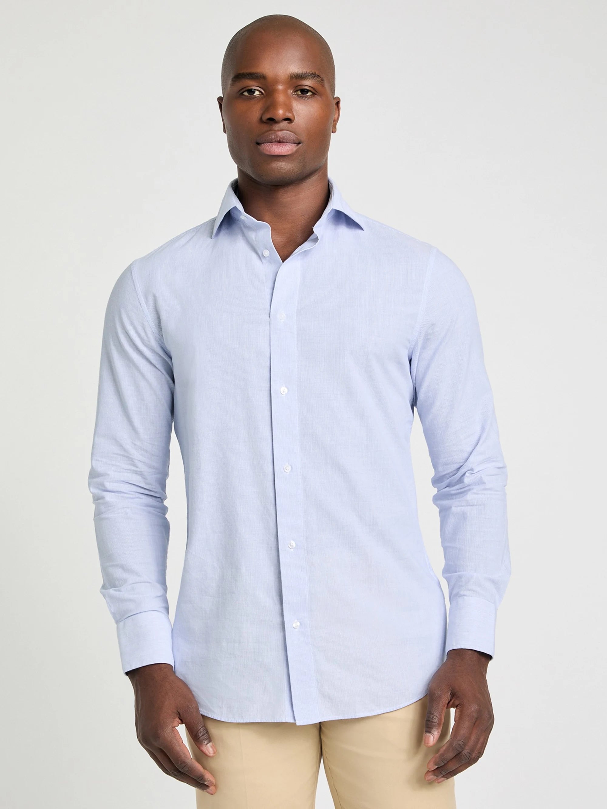 Bella Blue Medium Stripe