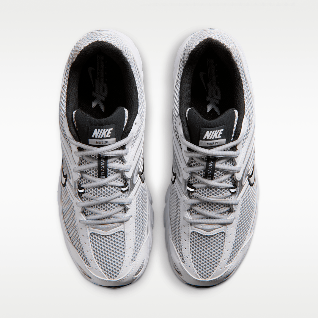 White/Black/Wolf Grey/Metallic Silver