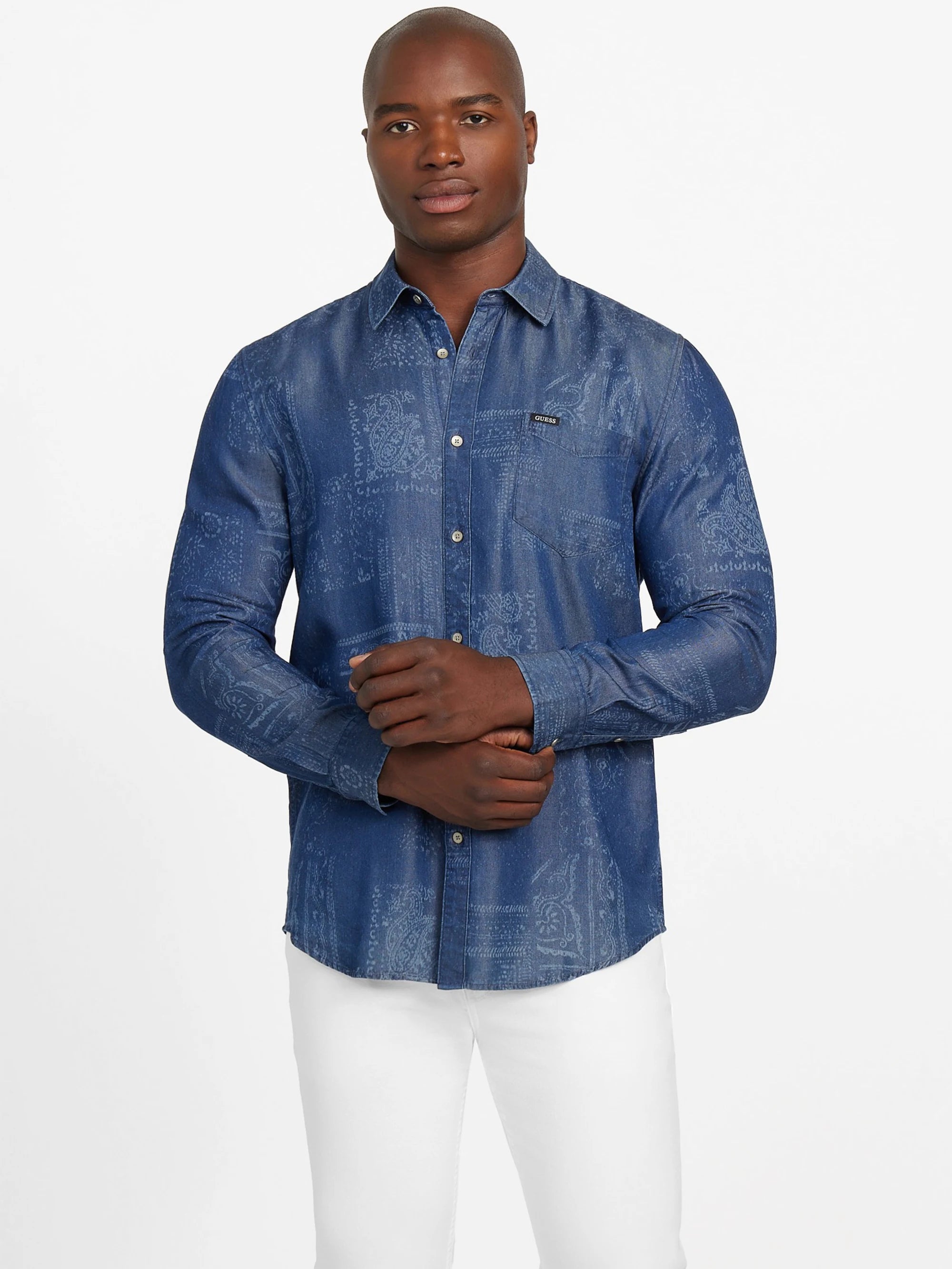 Aop Blue Bandana