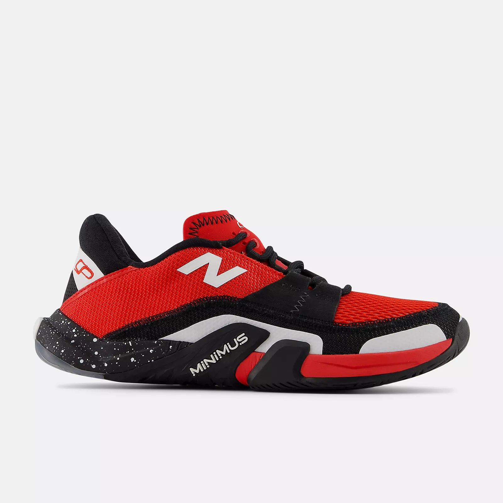 True Red With White And Black