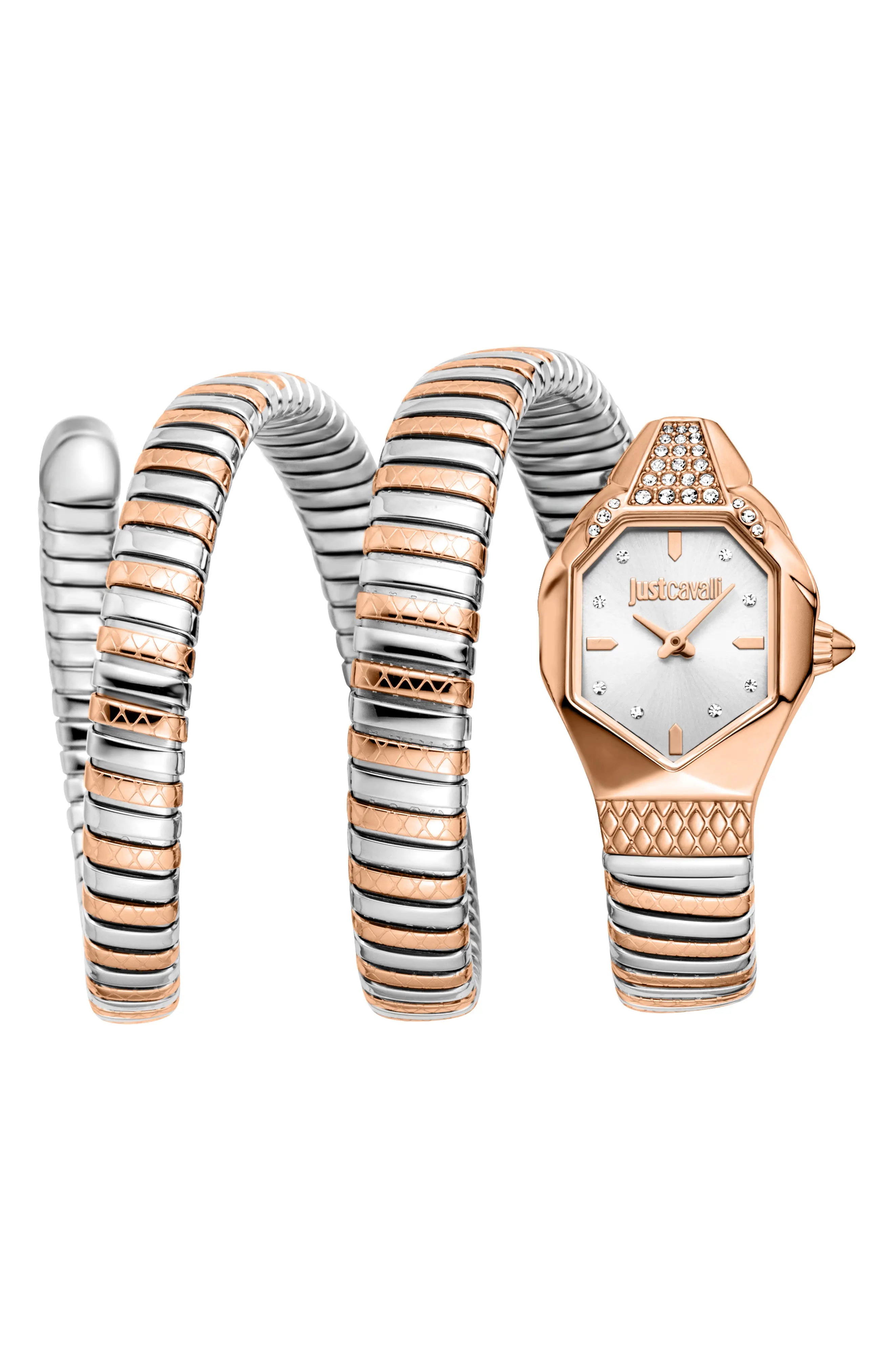 Two Tone Silver/ Rose Gold