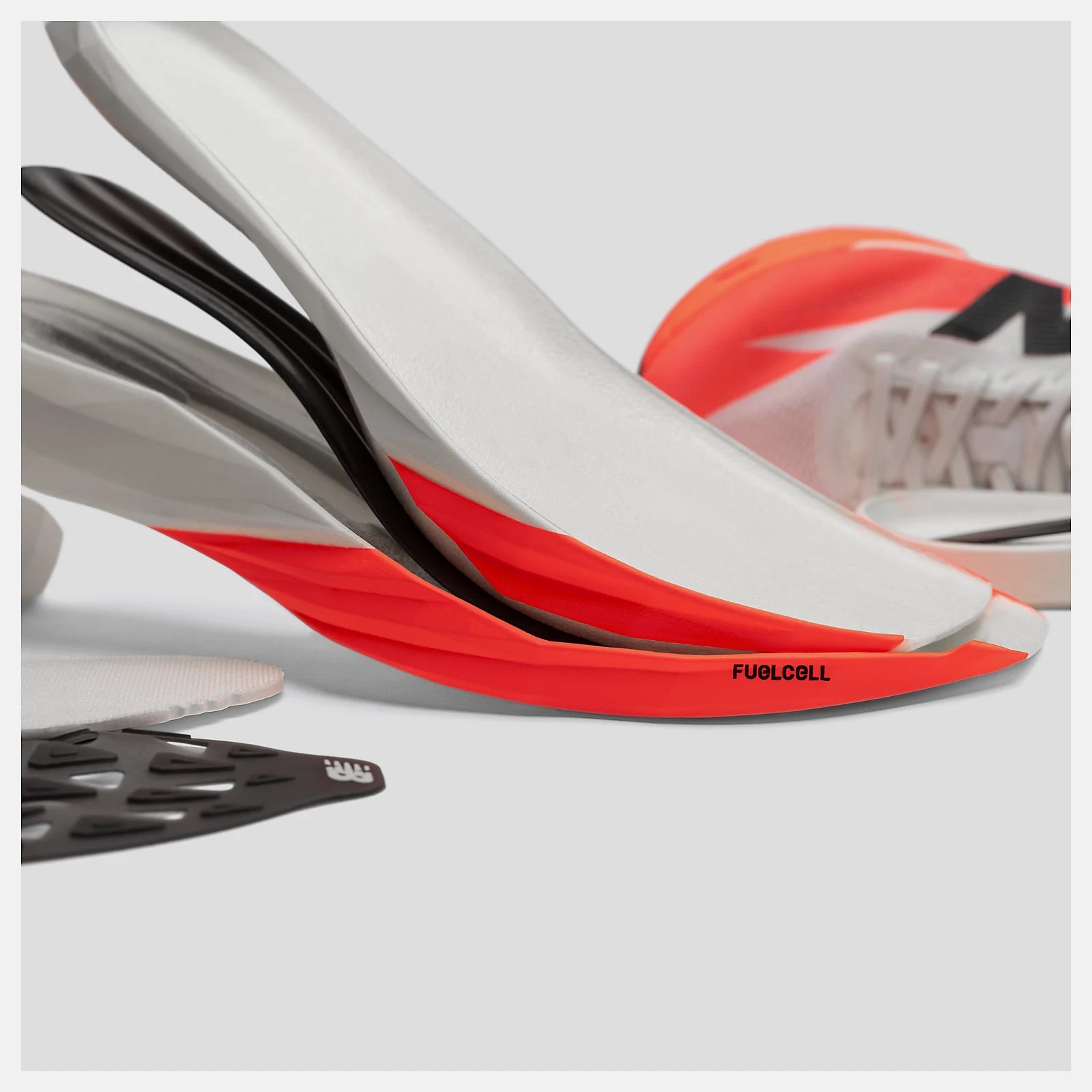 Urgent Red With White And Black