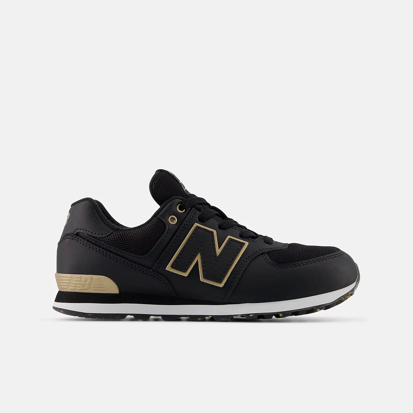 Black With Gold