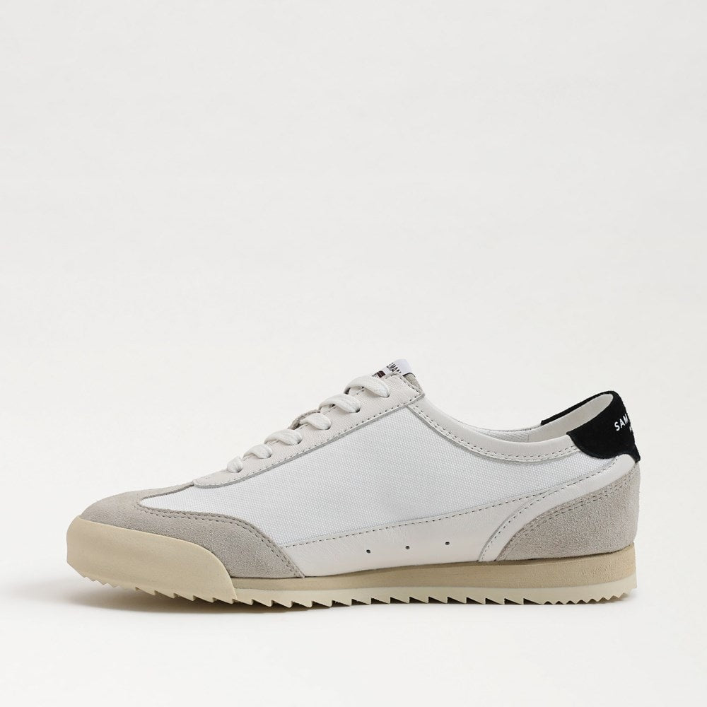 Greige/White/Black Leather