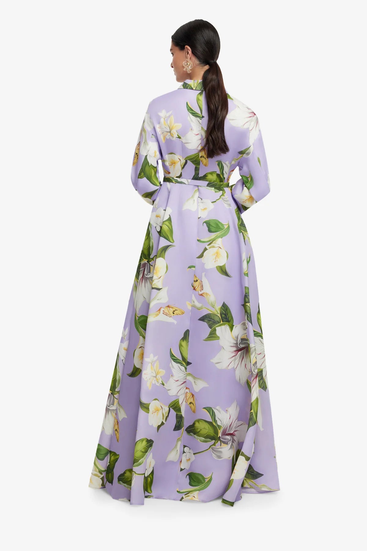 Lily Blossom Print in Lilac