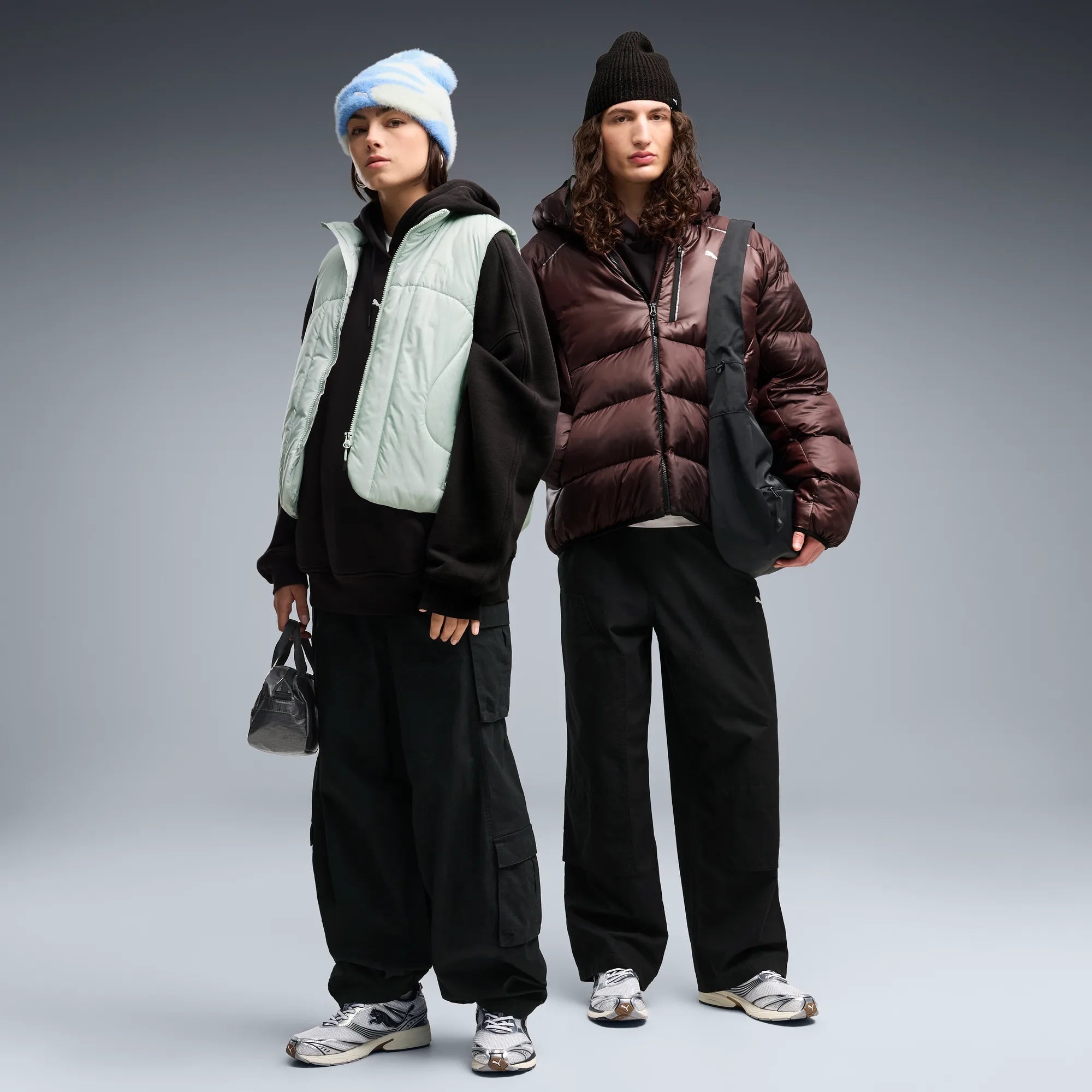 Matte Silver-PUMA Black