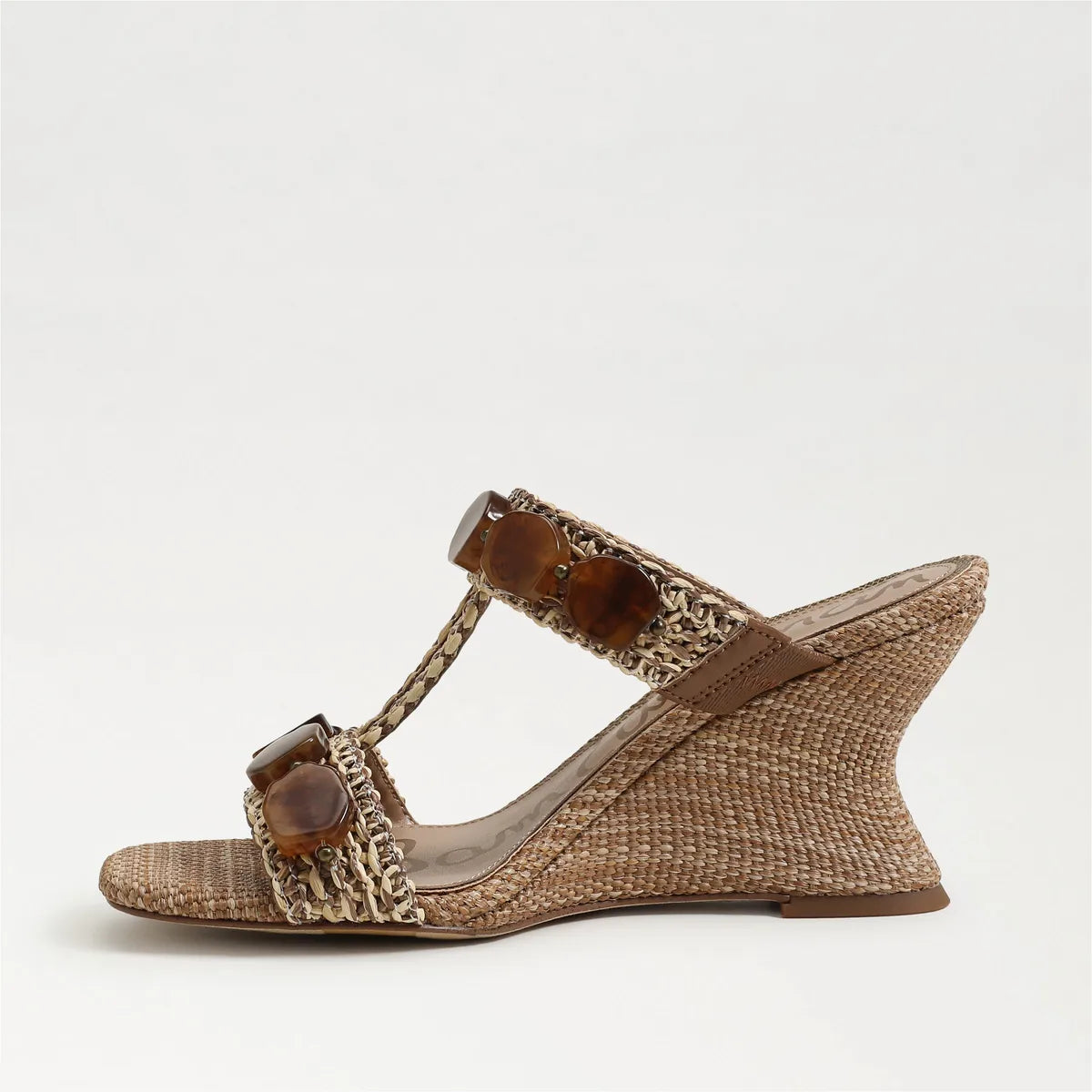 Twany Tan Multi Faux Raffia