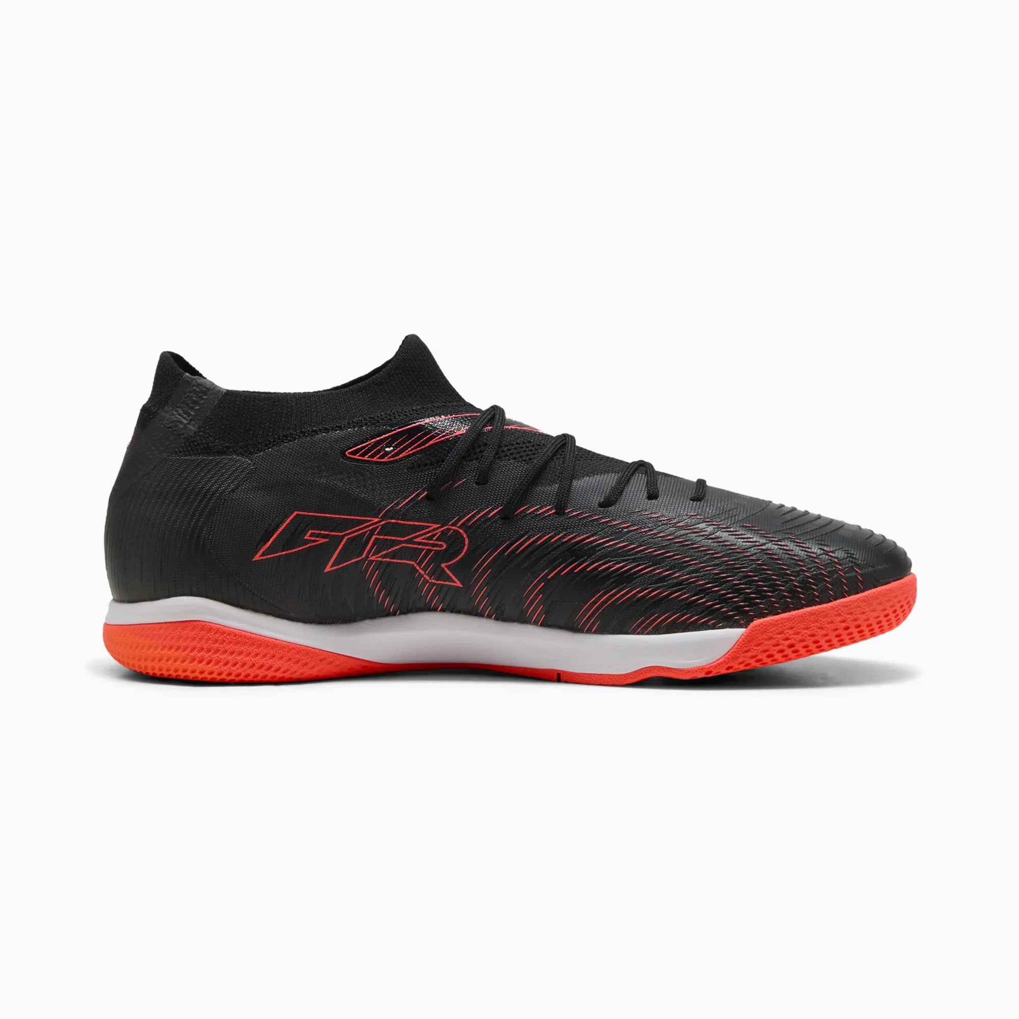 PUMA Black-Glowing Red-Strong Gray