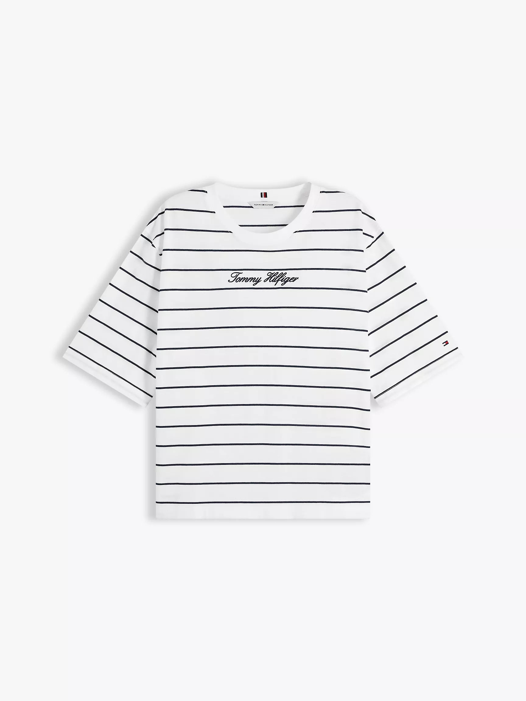 Navy Blue / Ivory Stripe