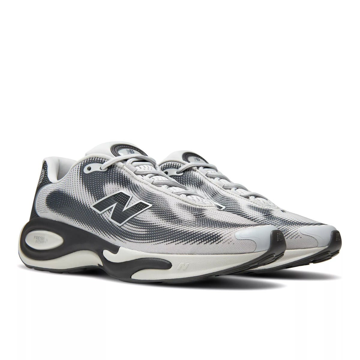 Grey Matter With Black Cement And Silver Metallic
