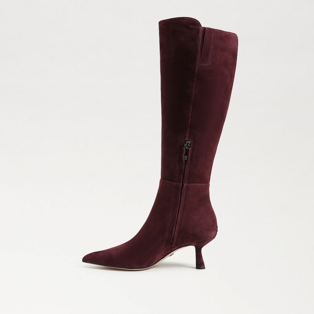 Parisian Plum Suede