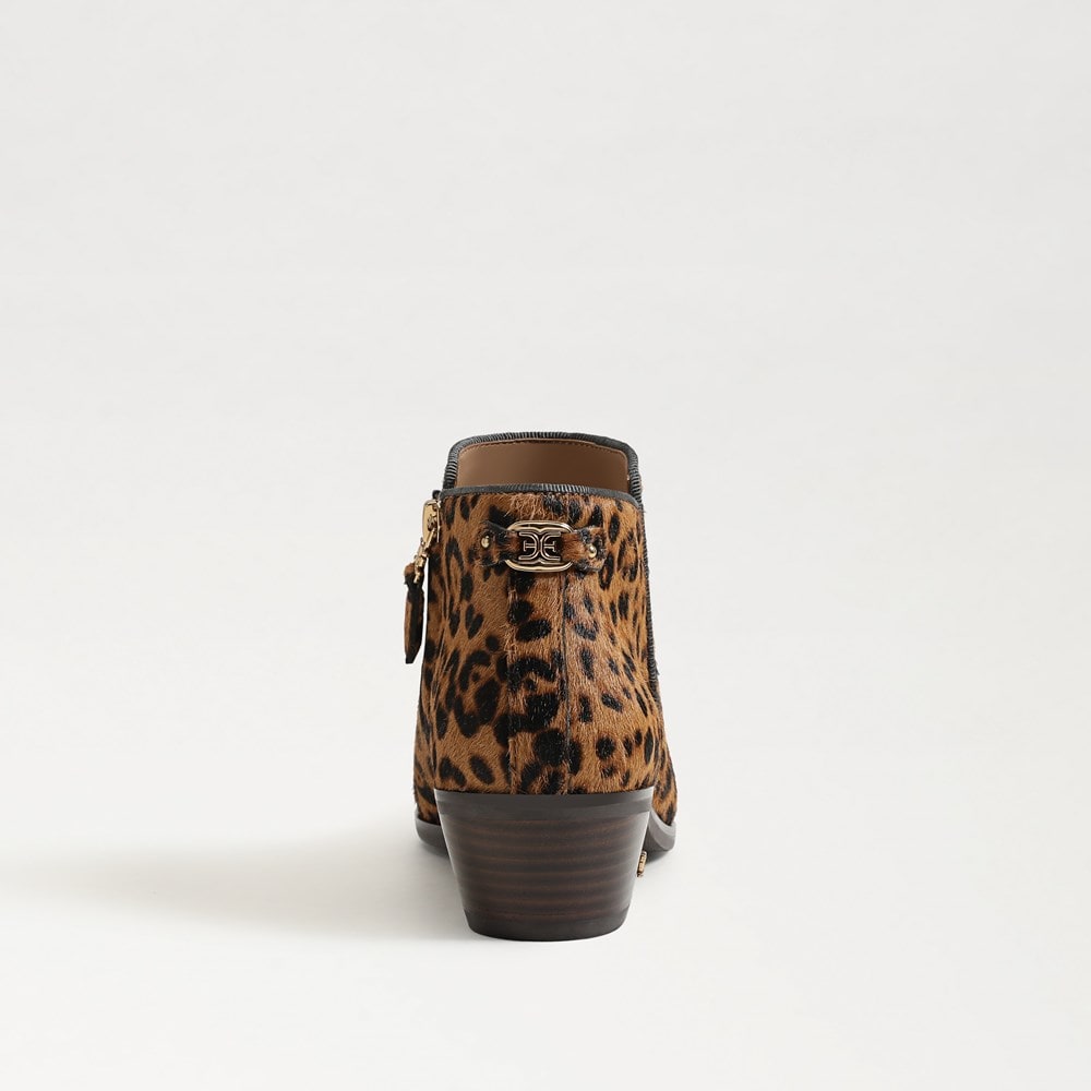 Leopard Brahma Hair Leather