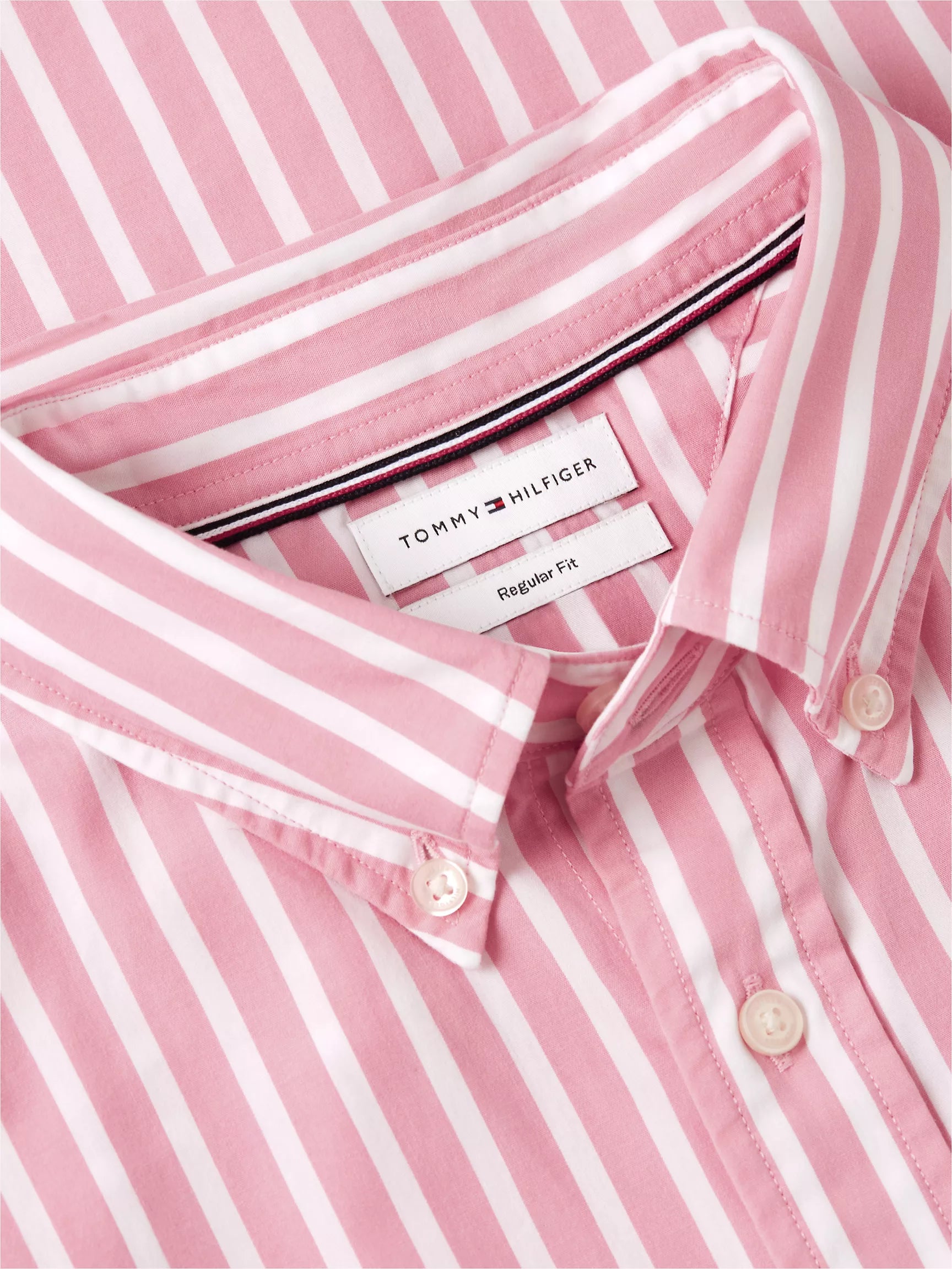 Doll Pink/White Stripe