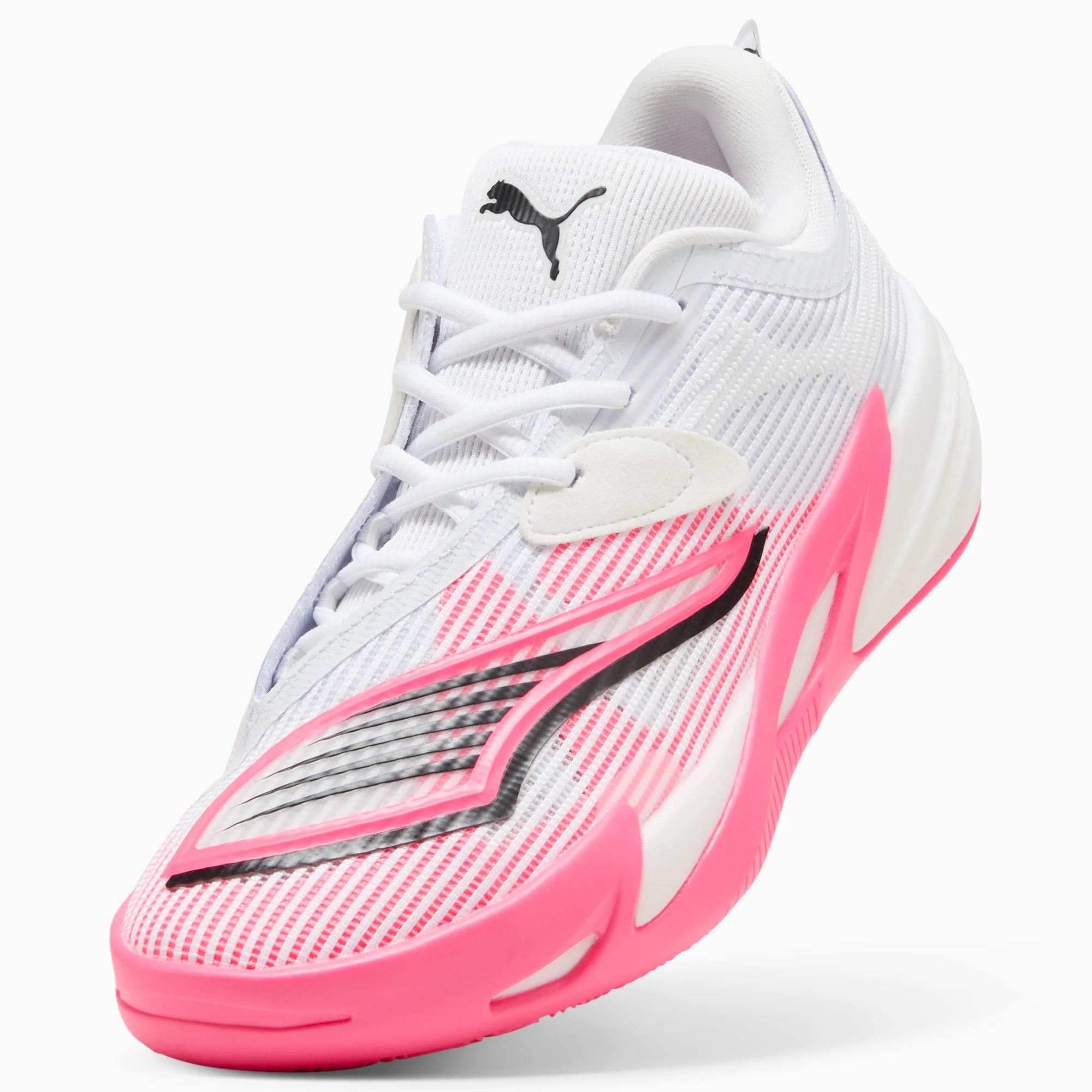 PUMA White-PUMA Black-Pure Pink