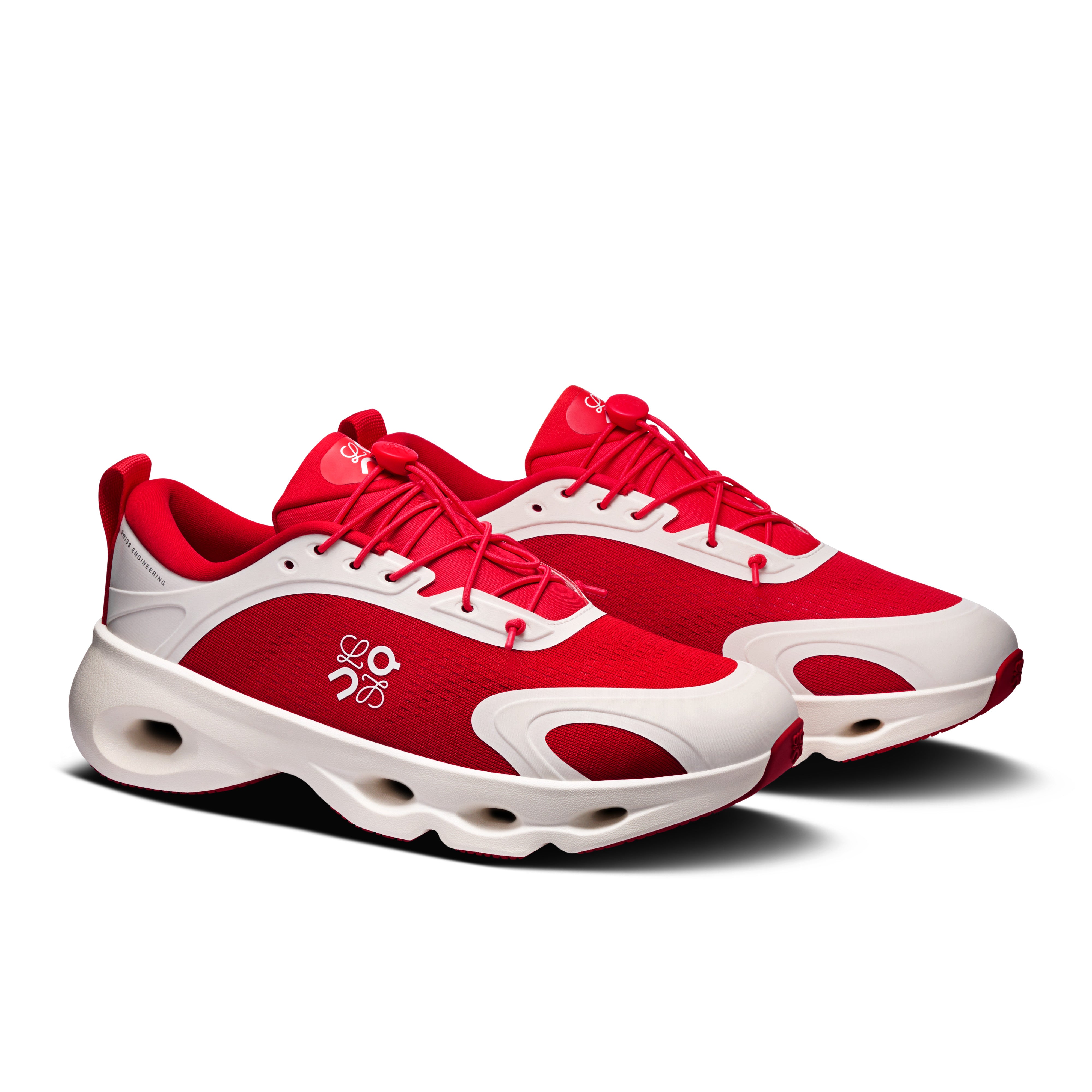 Red | Eggshell