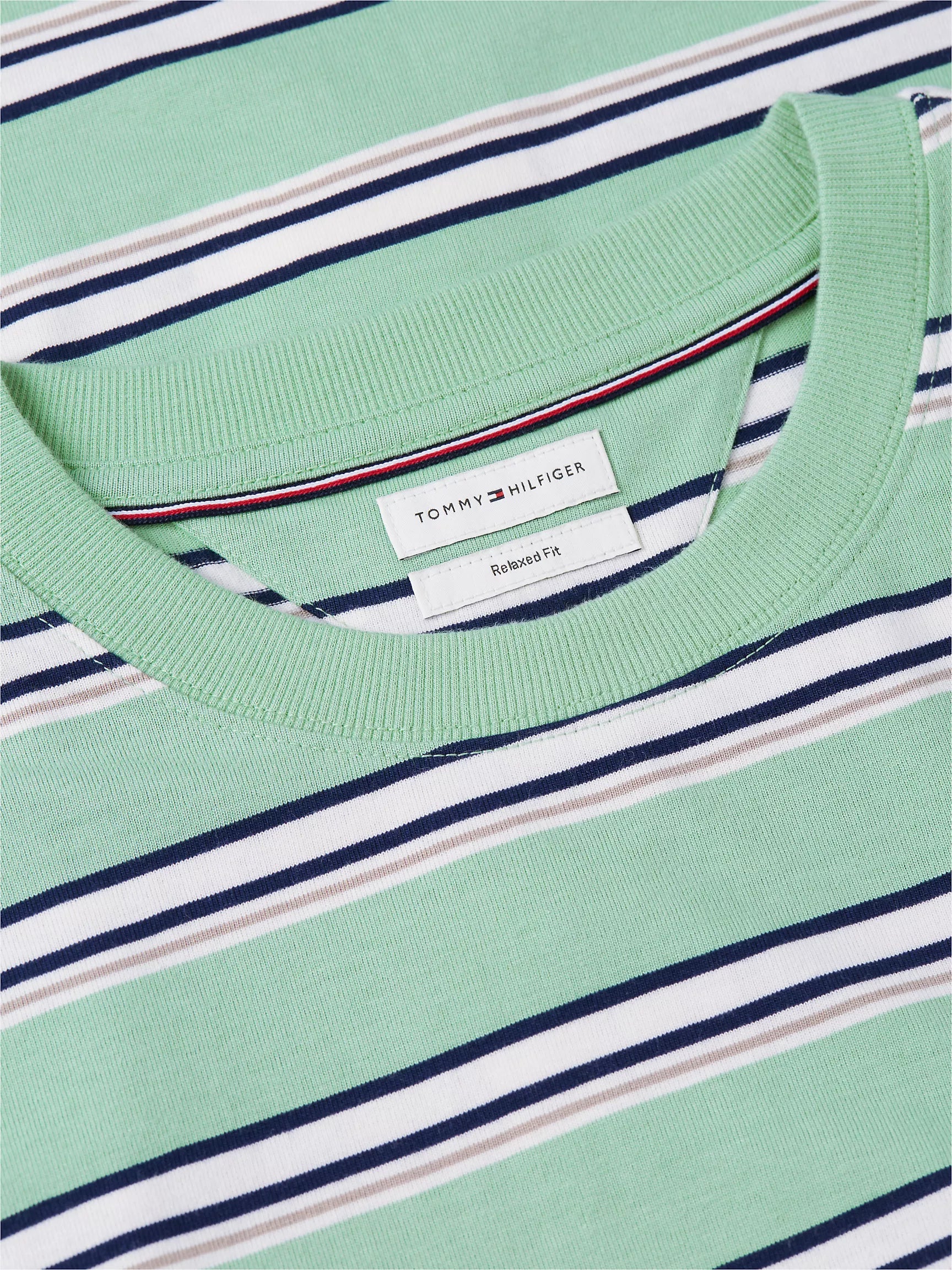 Cut Grass/Navy/White Stripe