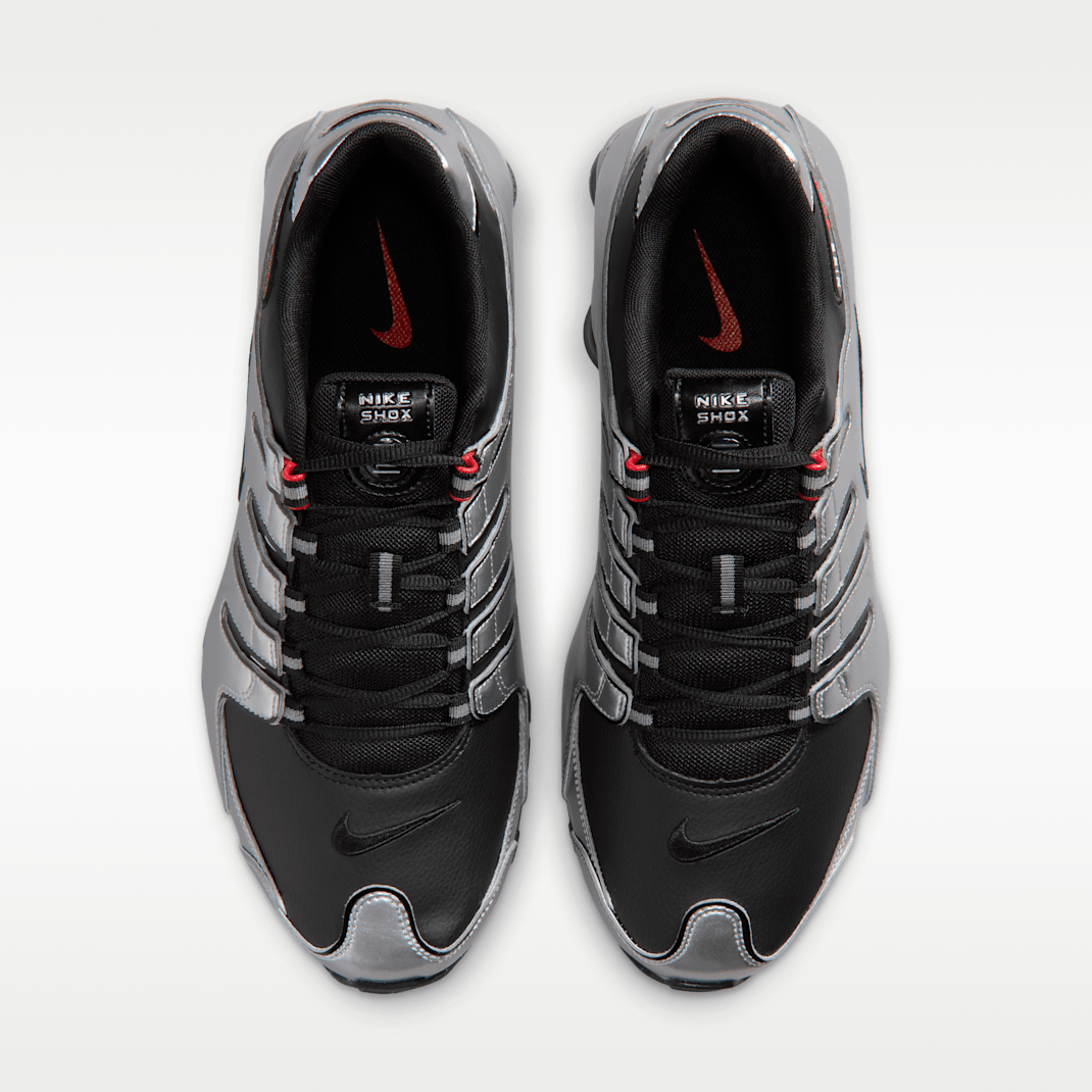 Black/Metallic Silver/University Red/Black
