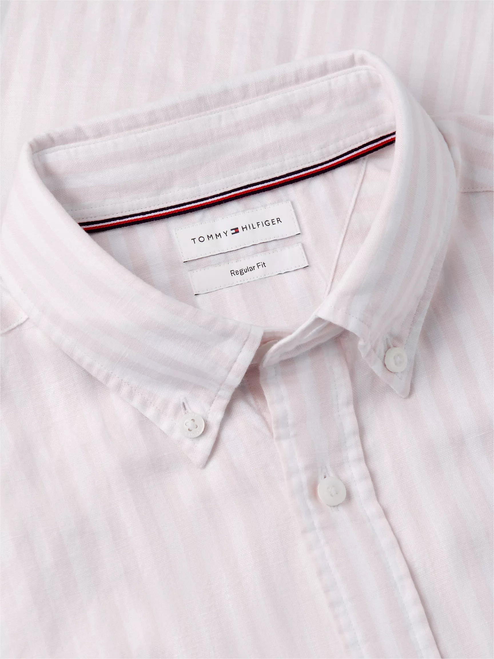 Pink Lily/White Stripe