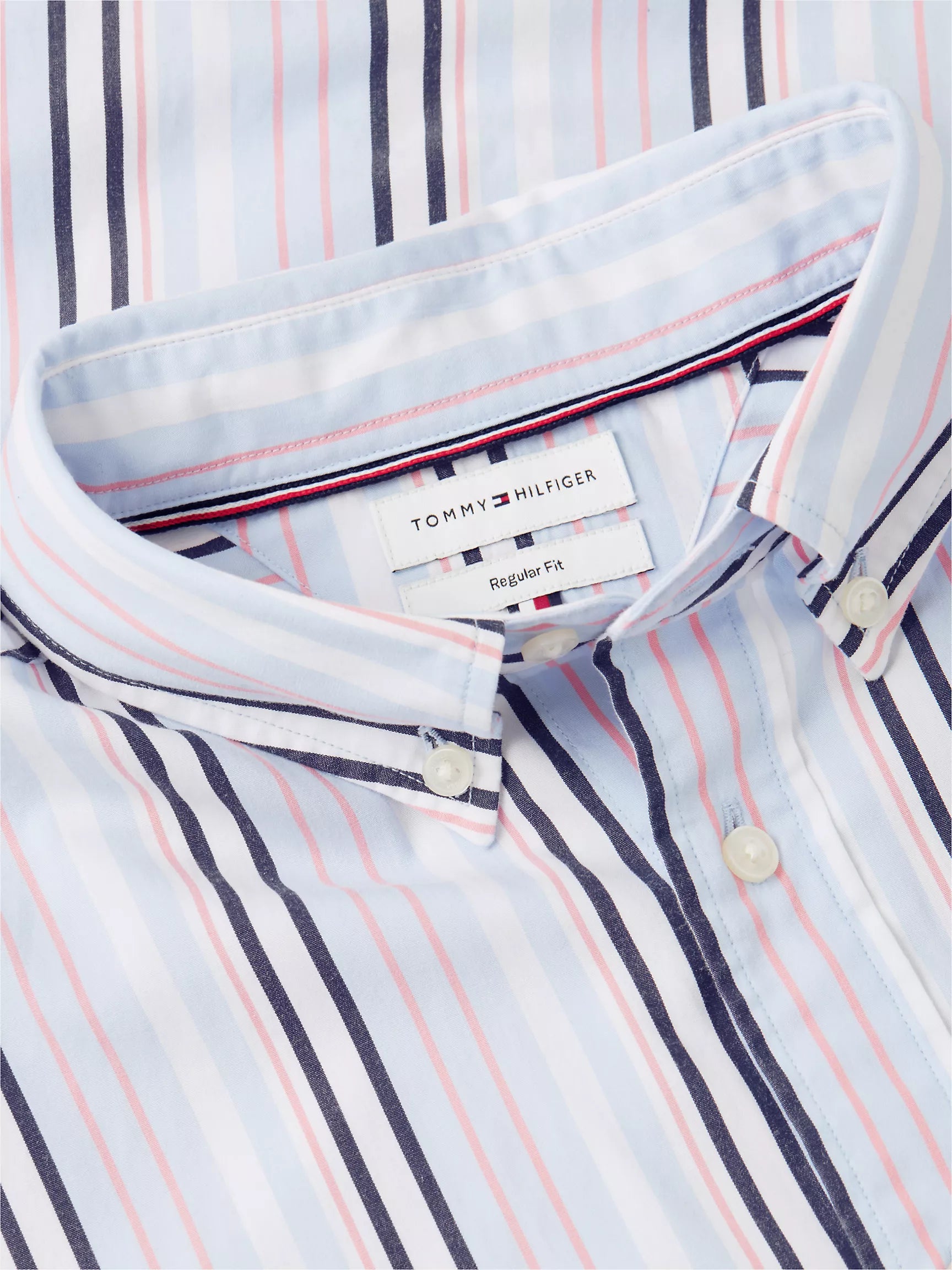 Doll Pink/Blue Stripe