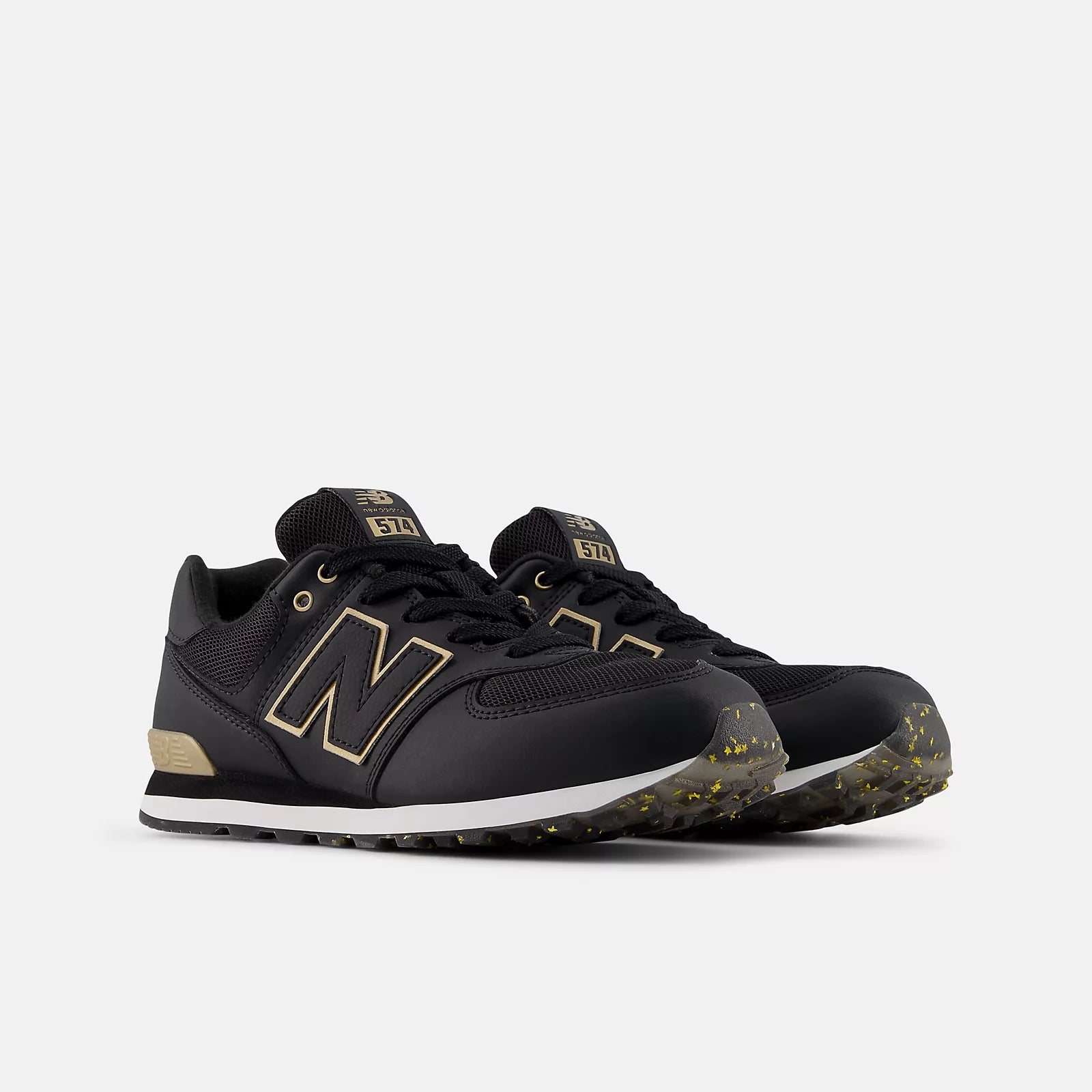 Black With Gold